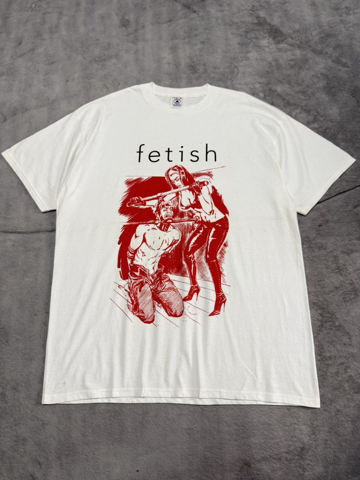 Fuck Art, Make Tees × Seditionaries × Vintage Vintage 90s Fetish BDSM Bondage Underground Art Tshirt Size US XL / EU 56 / 4 - 1 Thumbnail