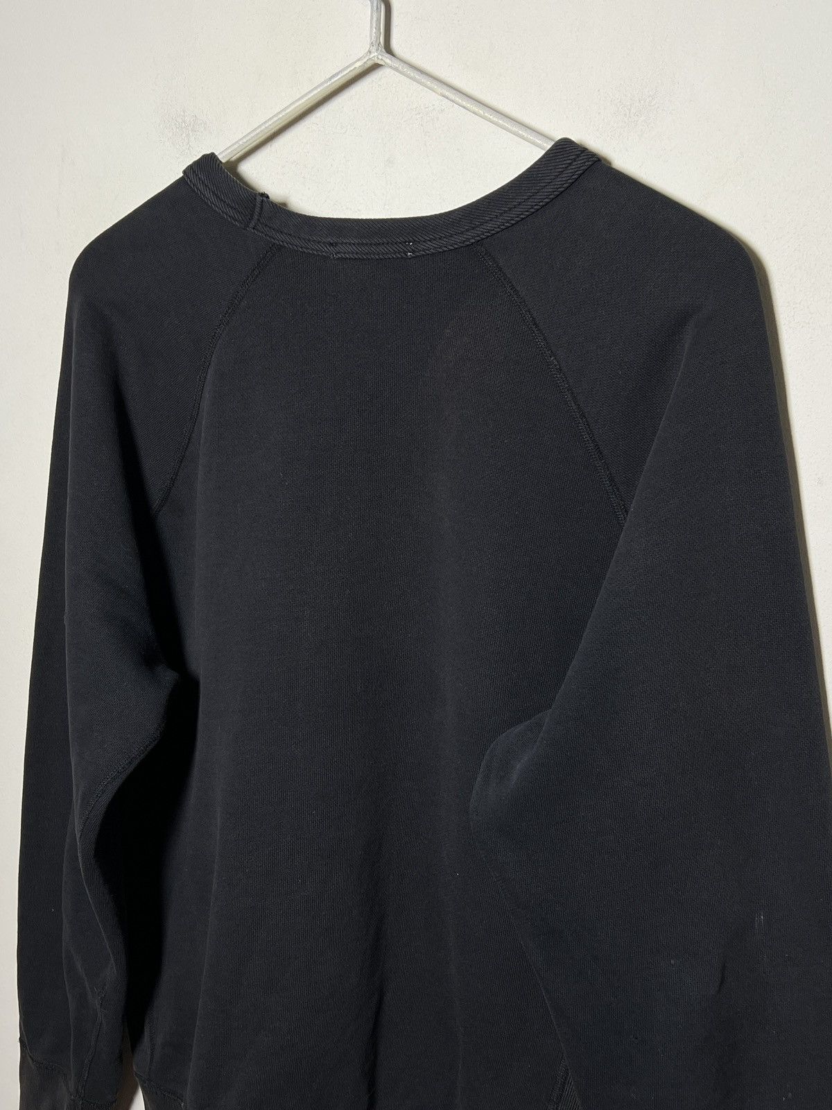 Acne Studios acne y2k washed black crewneck sweatshirt s-m Size US M / EU 48-50 / 2 - 7 Thumbnail