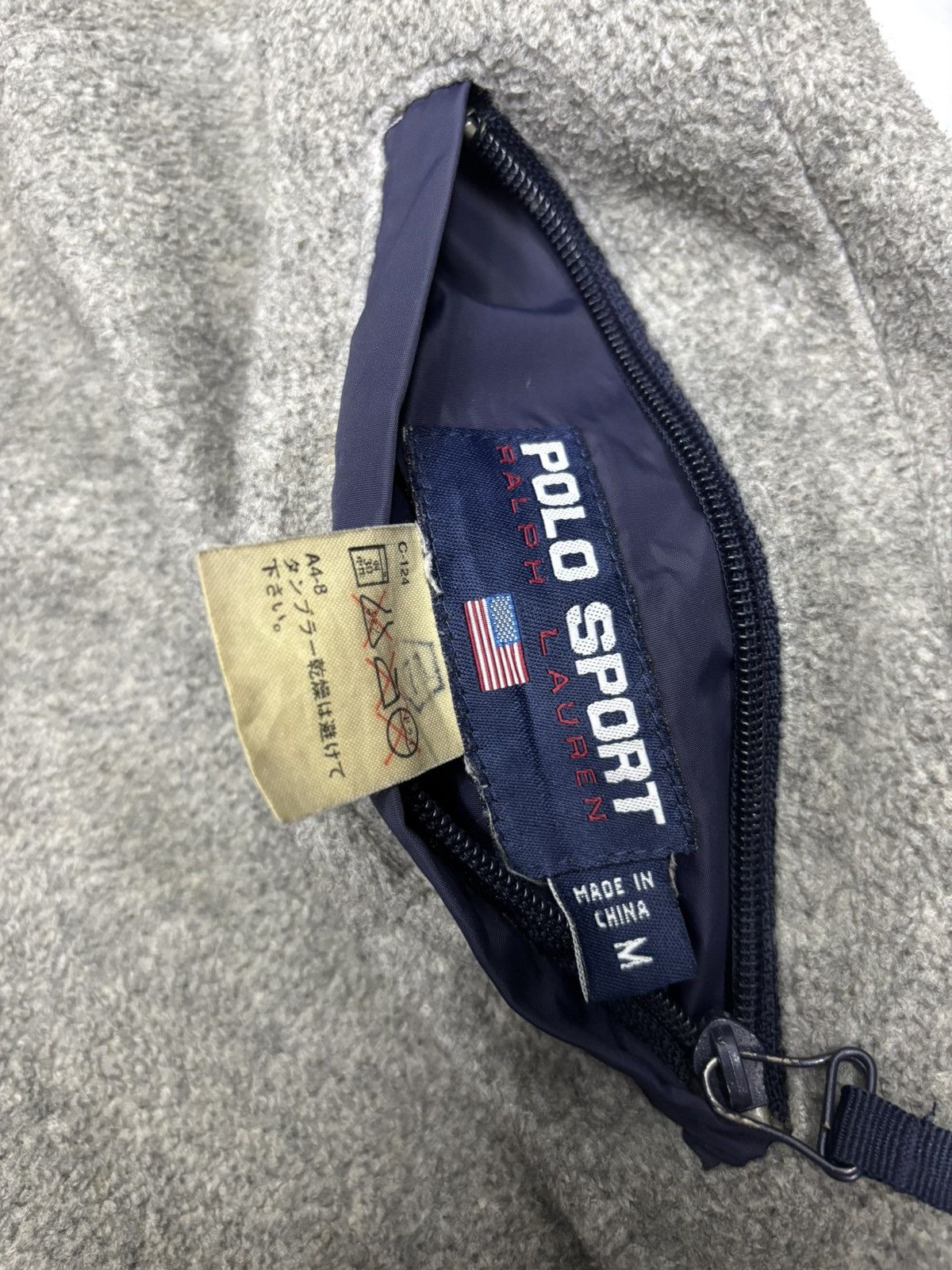 Polo Ralph Lauren 🔥POLO SPORT RALPH LAUREN HYBRID FLEECE NYLON REVERSIBLE Size US M / EU 48-50 / 2 - 19 Thumbnail
