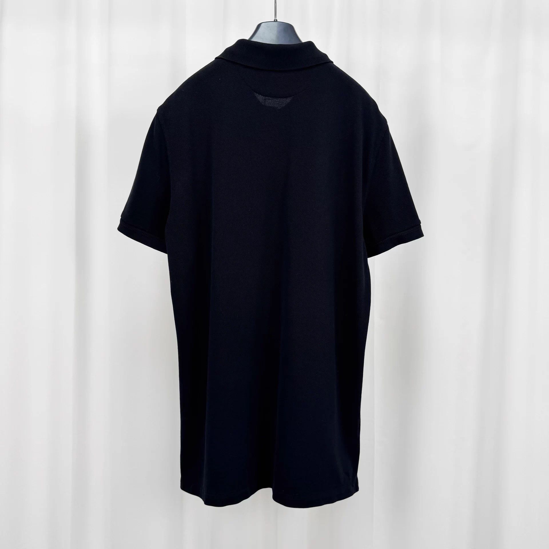 Tom Ford Tom Ford Black Embroidered Letter Polo 54 Size US L / EU 52-54 / 3 - 2 Thumbnail