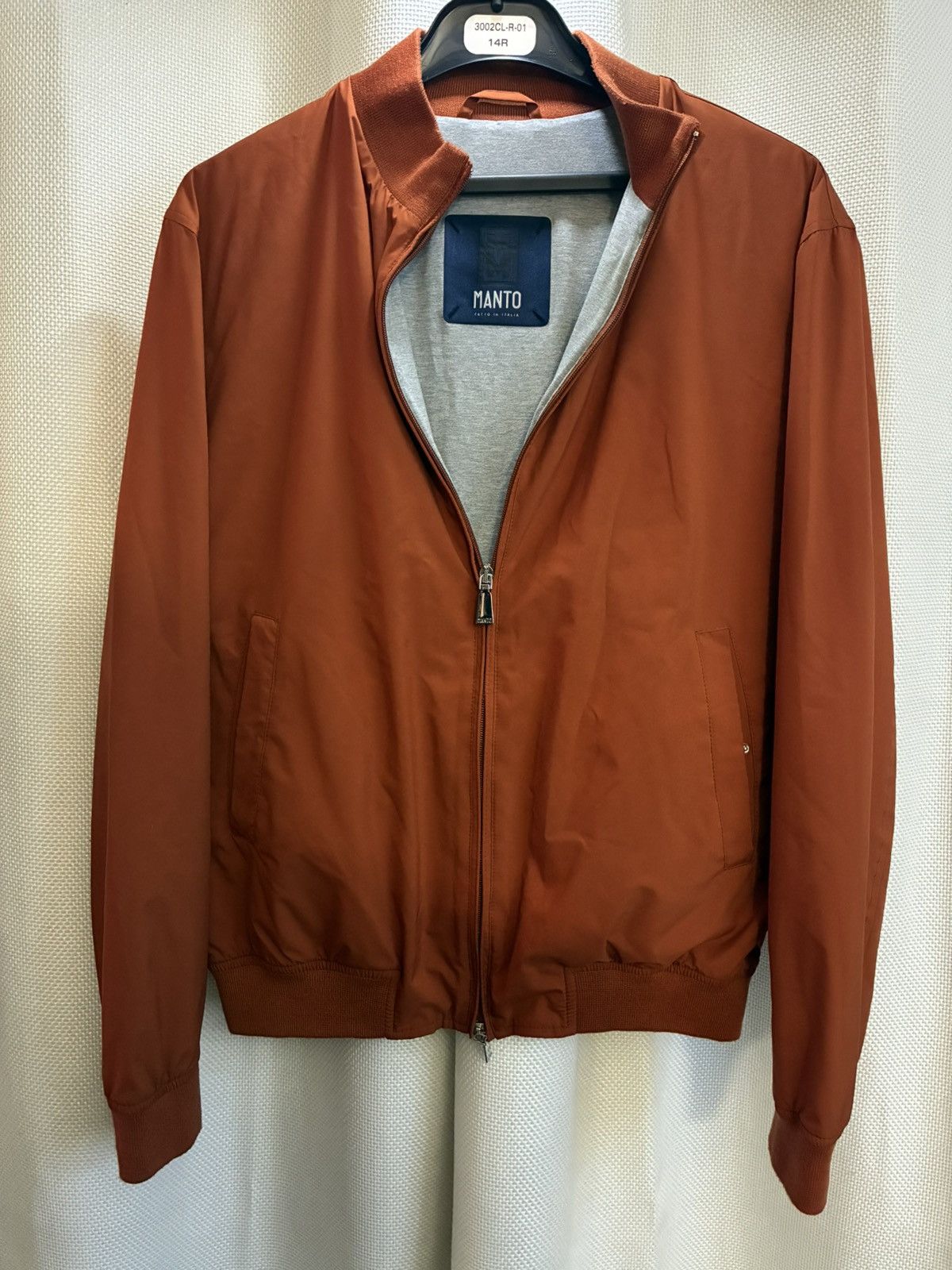 Other Manto Made in Italy Hydrepro Technical Bomber Jacket Size US M / EU 48-50 / 2 - 1 Thumbnail