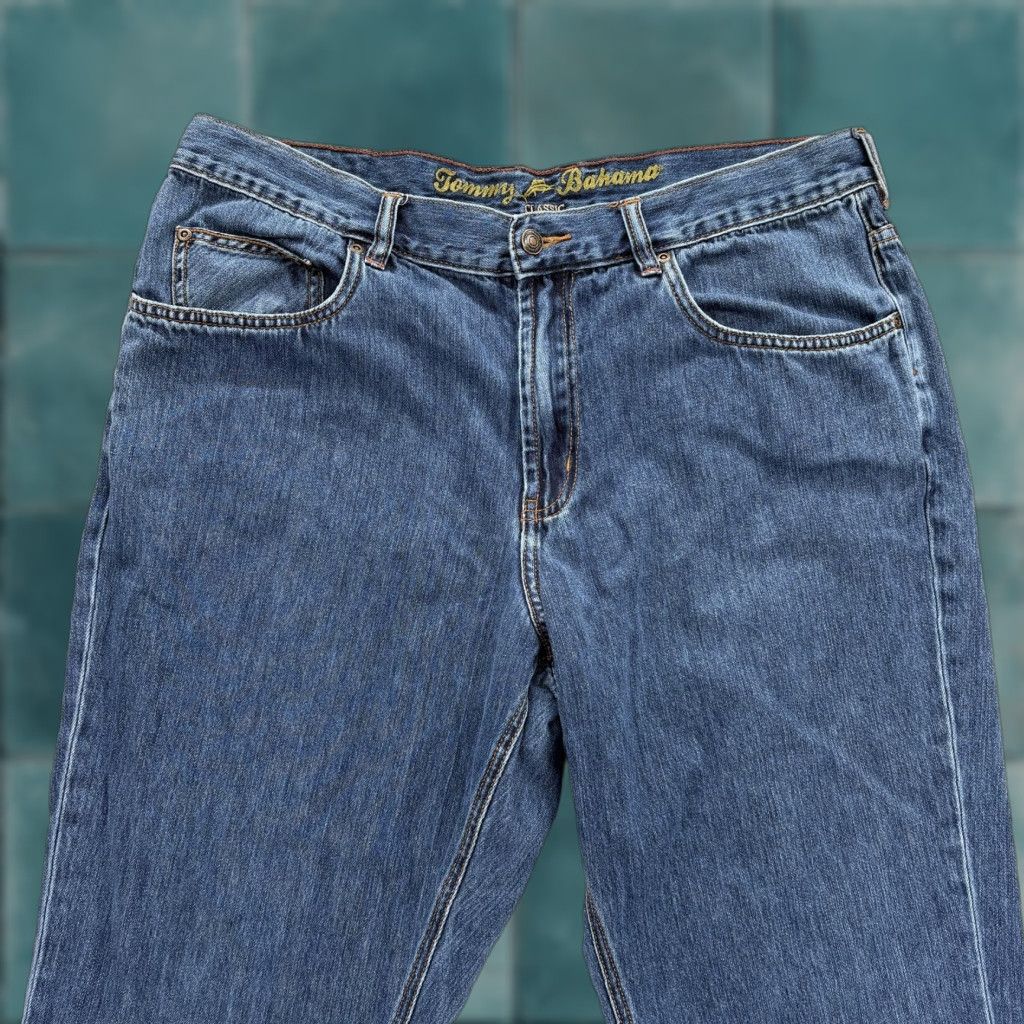 Tommy Bahama Tommy Bahama Jeans Classic Fit Mens 40x30 Denim Blue Medium Wash Straight Casual Size US 40 / EU 56 - 1 Thumbnail