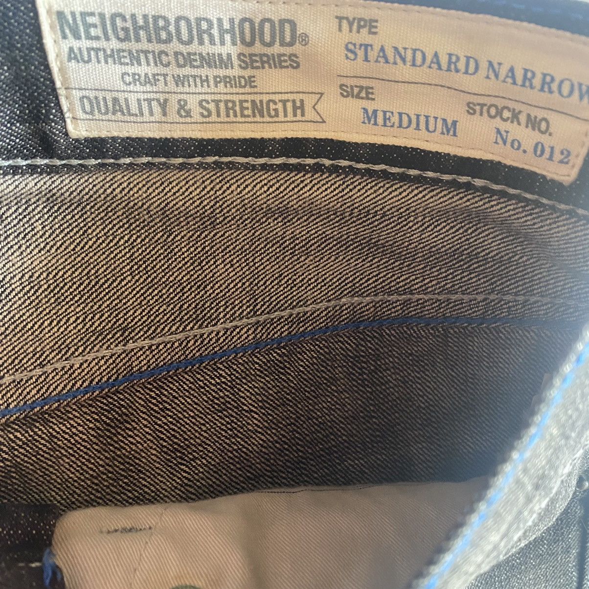 Neighborhood Fall12 standard narrow washed jeans Size US 32 / EU 48 - 12 Thumbnail