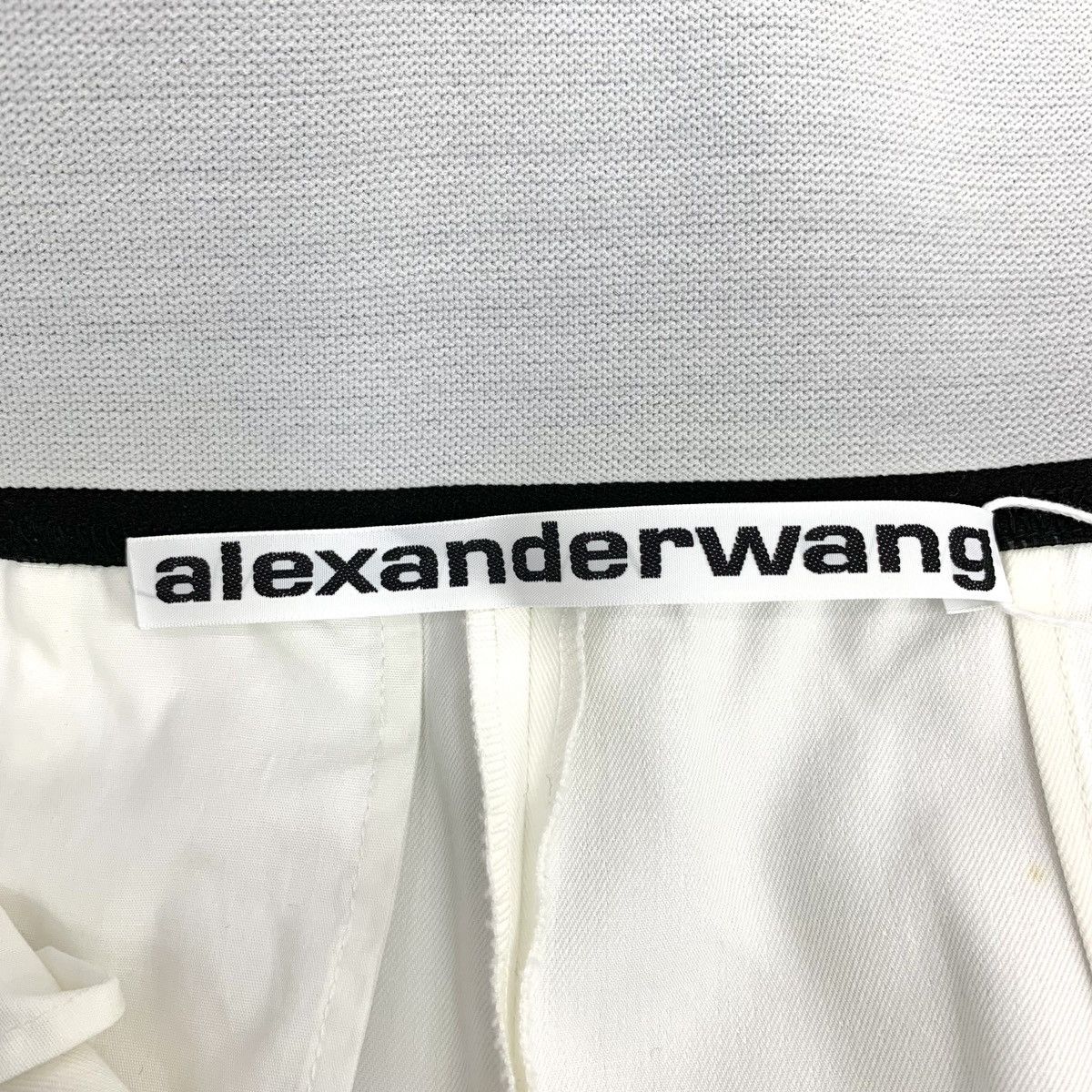 Alexander Wang Alexander Wang High Waist Logo Elastic Carrot Pants K26WX Size 26" / US 2 / IT 38 - 5 Thumbnail