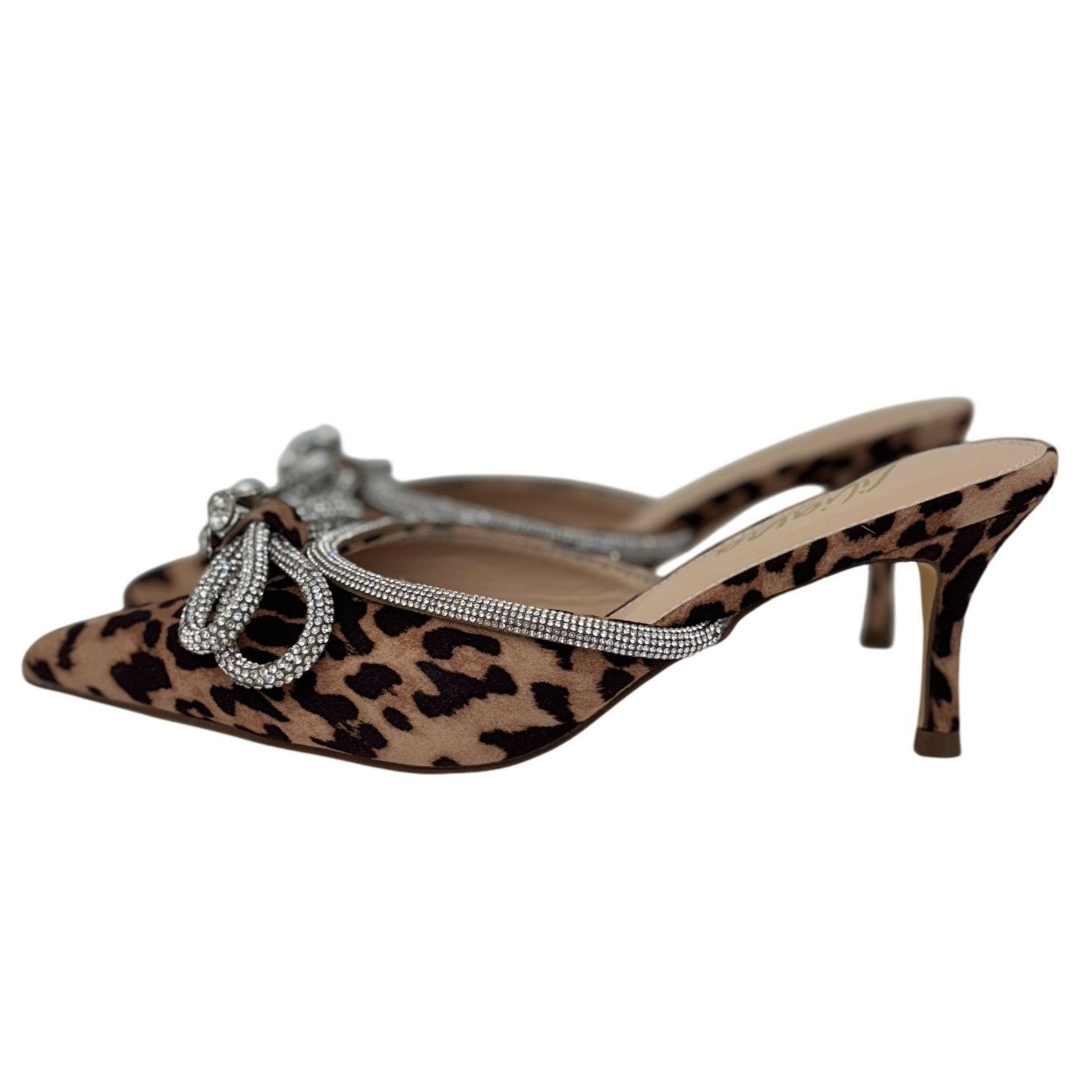 Other LILIANA / Romantic-1 Leopard Print / Pointed Toe Mules With Size US 9 / IT 39 - 3 Thumbnail