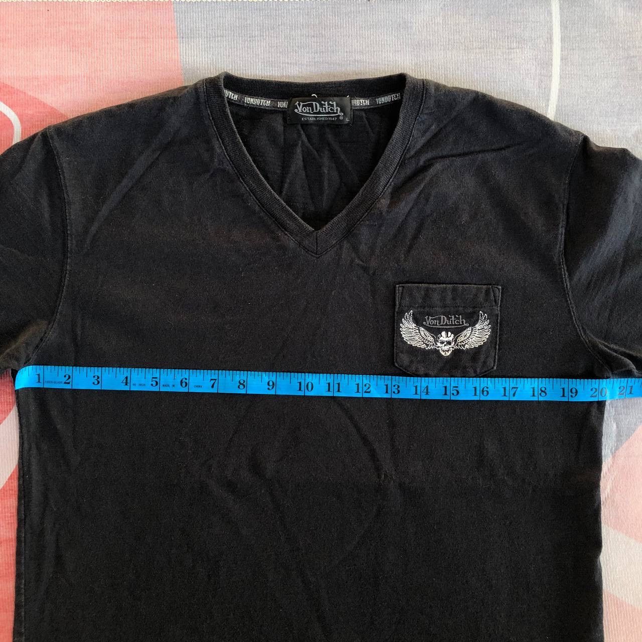Von Dutch Rare Vintage Von Dutch Embroidered Logo Tees Size US M / EU 48-50 / 2 - 11 Thumbnail