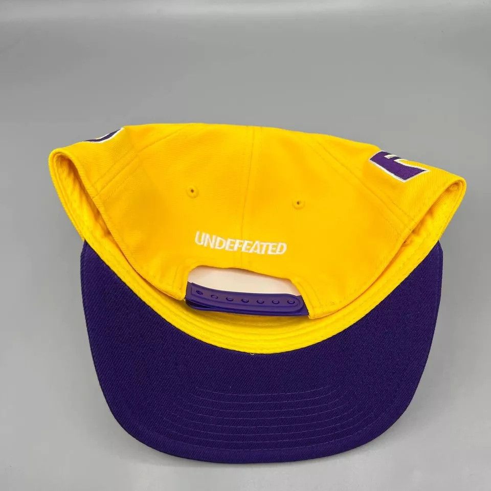 Undefeated Undefeated Hat Men Yellow Snap Back Cap New Lakers Kobe Size ONE SIZE - 5 Thumbnail