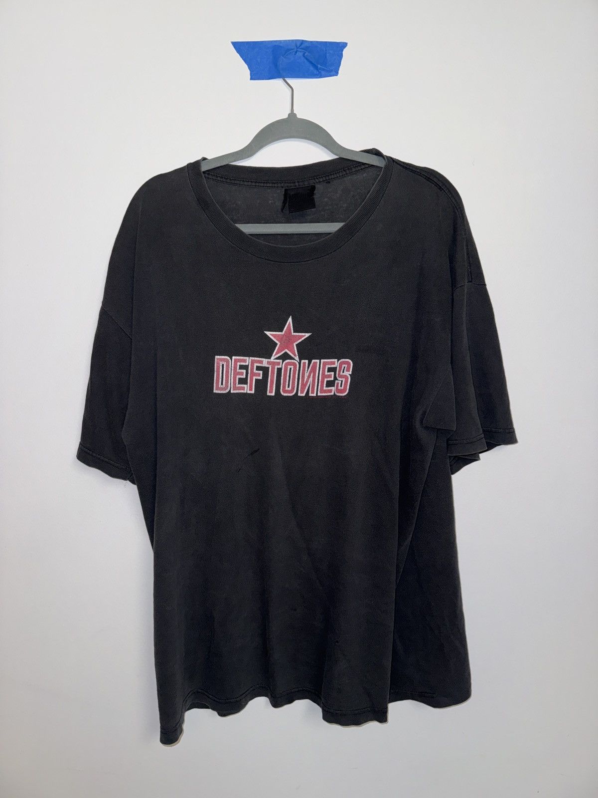 Band Tees × Vintage Deftones Soviet Star T-Shirt Size US XL / EU 56 / 4 - 1 Thumbnail