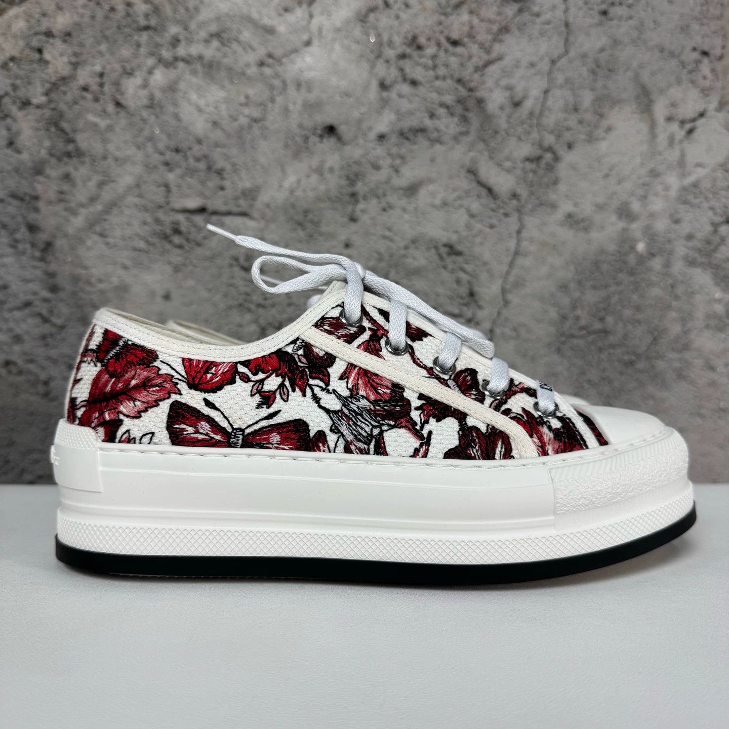 Dior Dior Platform Canvas Sneakers 36 Unworn Size US 5.5 / IT 35.5 - 2 Thumbnail