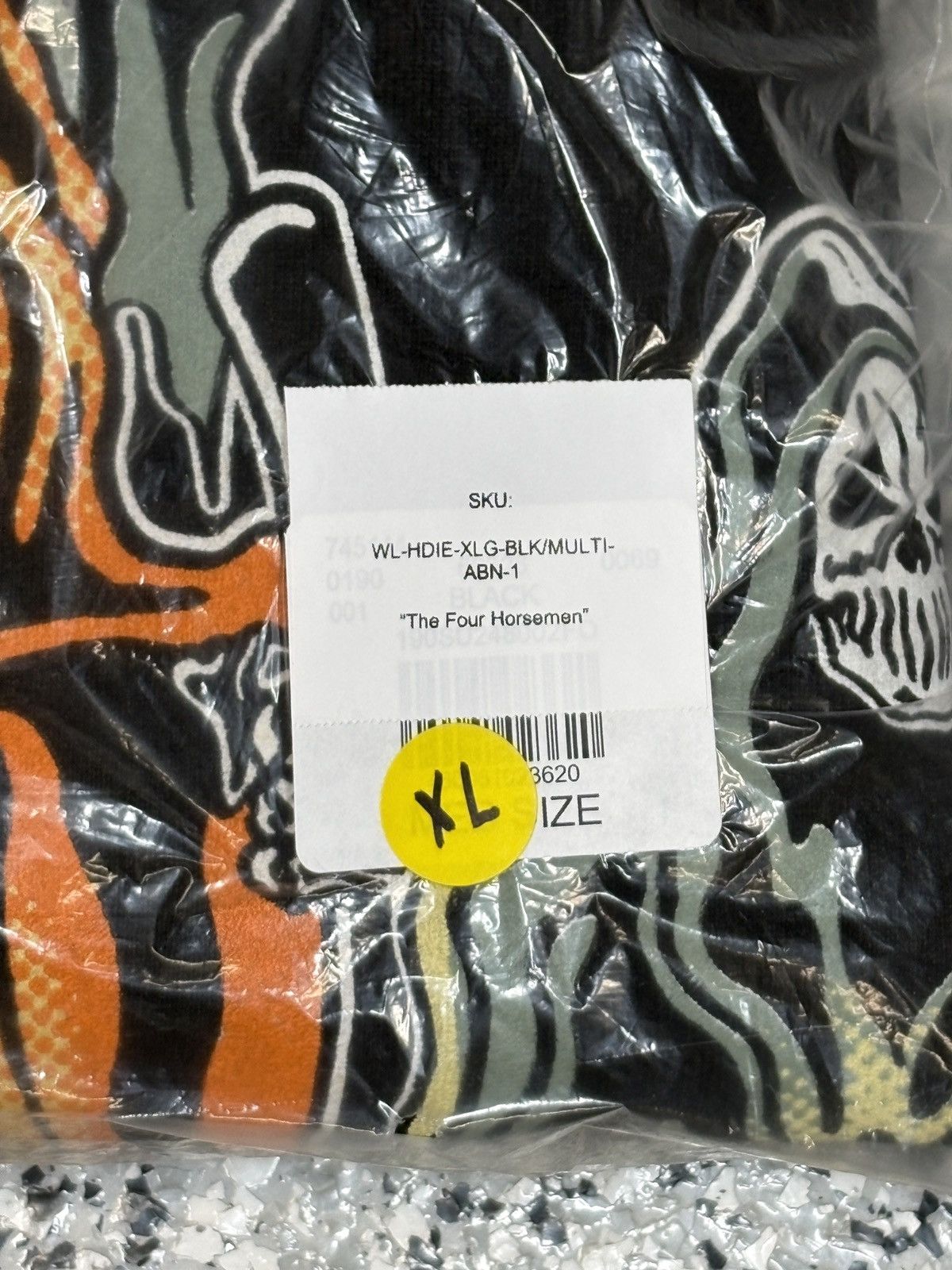 Warren Lotas 2020 Warren Lotas Black “The Four Horsemen” Hoodie Size XL Size US XL / EU 56 / 4 - 6 Thumbnail