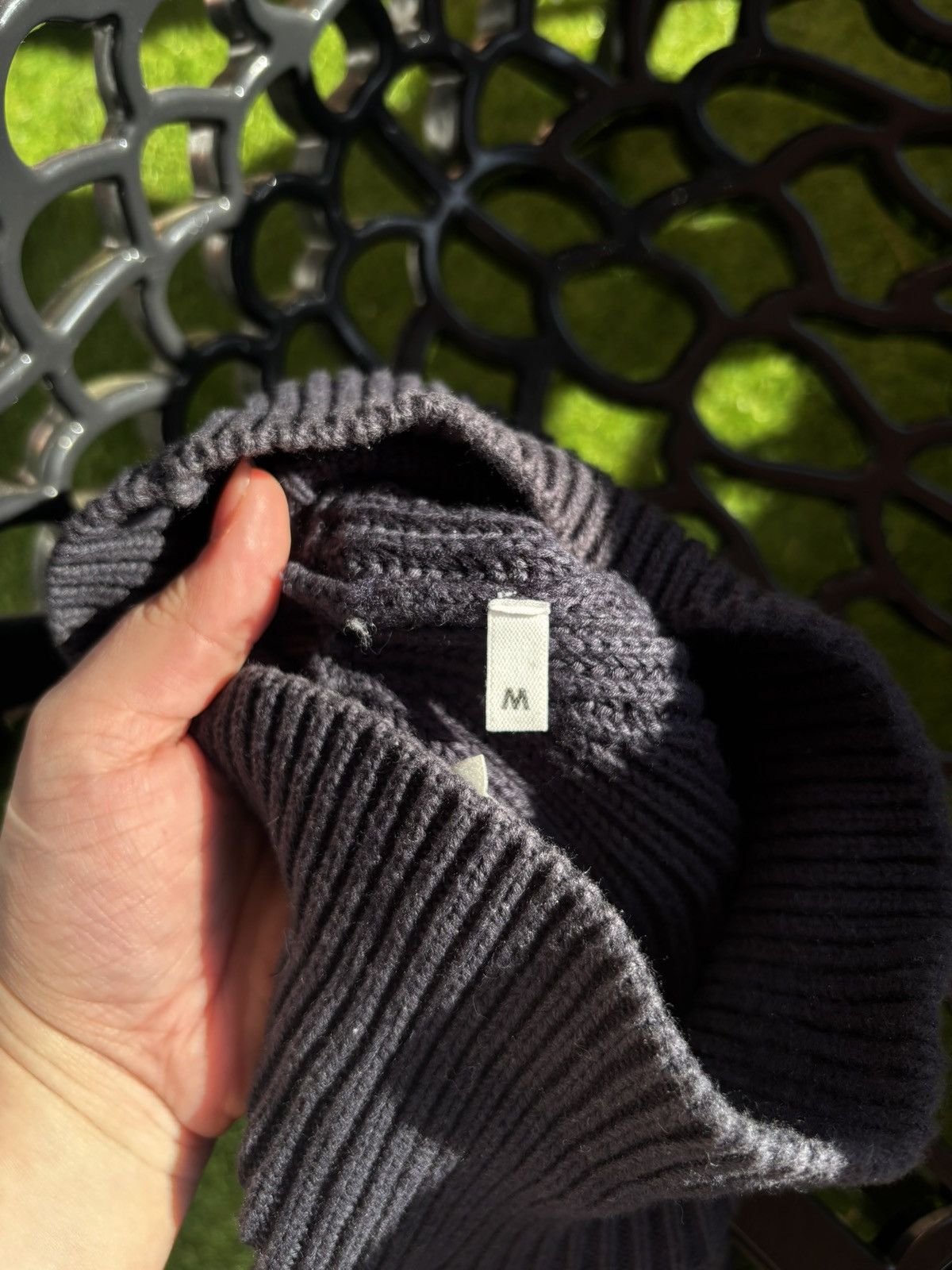 AMI AMI Alexandre Mattiussi ribbed turtleneck sweater Size US M / EU 48-50 / 2 - 6 Thumbnail