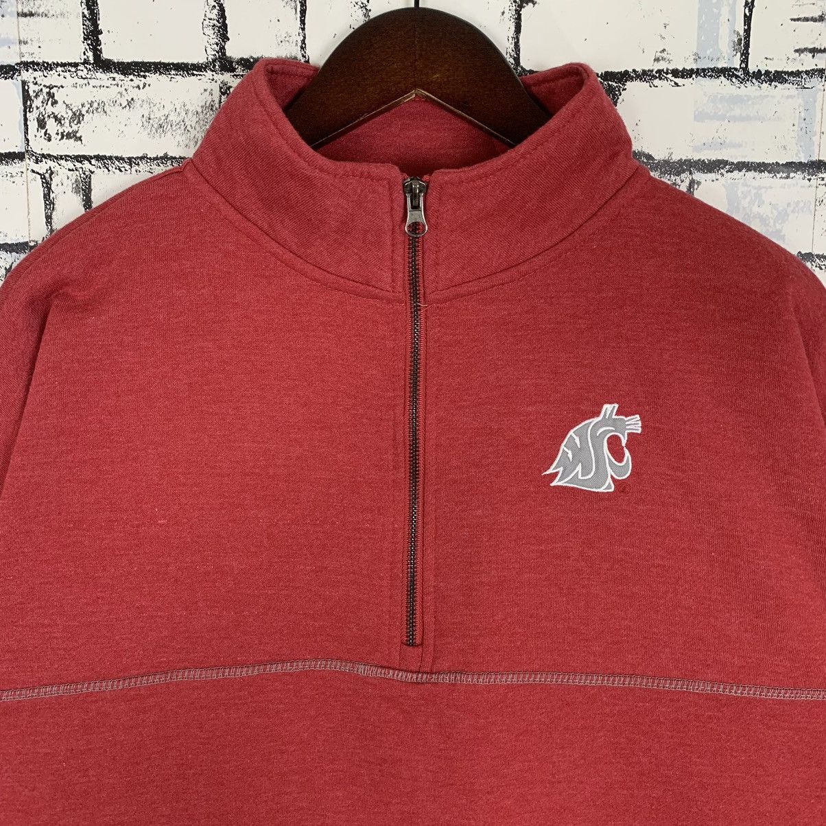 Vintage Washington State University Cougars Small Logo Half Zip Size US L / EU 52-54 / 3 - 2 Thumbnail
