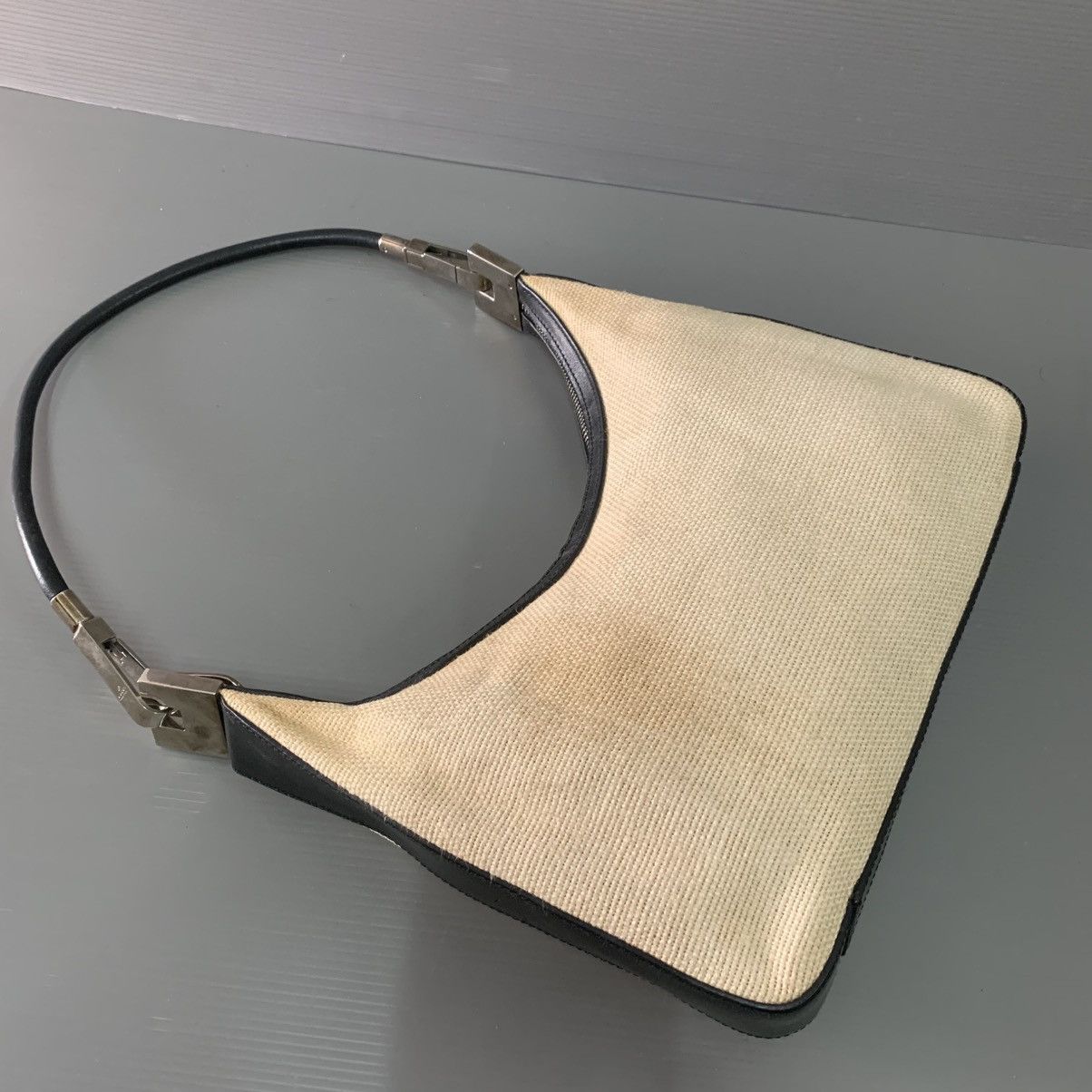 Gucci Gucci jackie Canvas Hobo Bag Size ONE SIZE - 5 Thumbnail