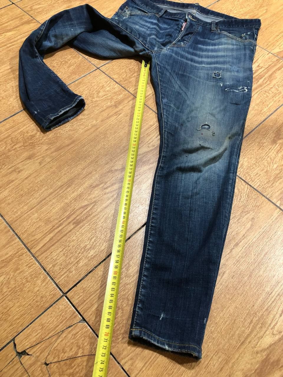 Dsquared2 Dsquared2 Cool Jean Distressed Denim Jeans Italy Size US 34 / EU 50 - 19 Thumbnail