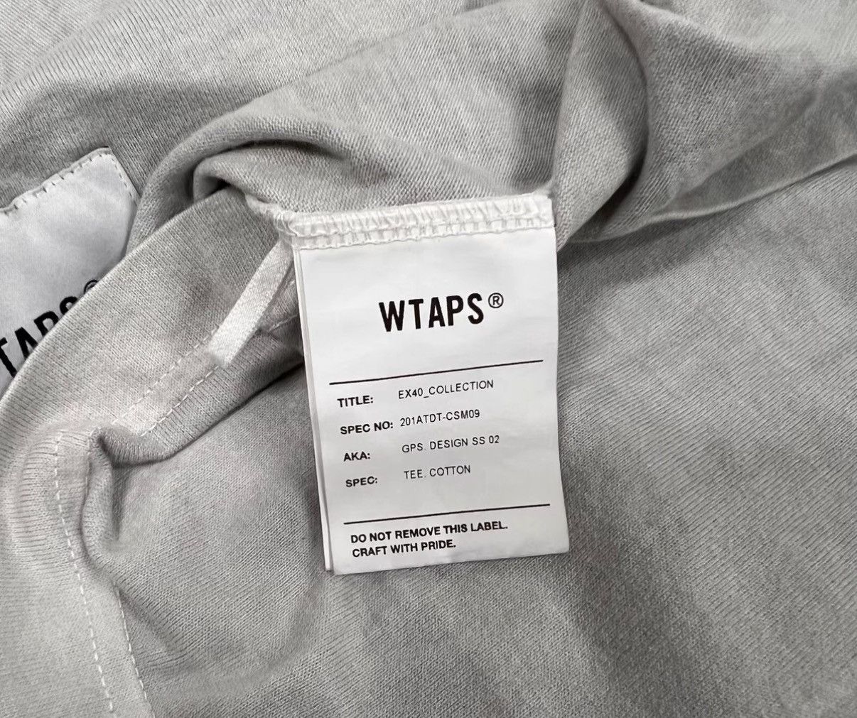 Wtaps WTAPS Logo Patch Short Sleeve T-Shirt J16 Size US M / EU 48-50 / 2 - 5 Thumbnail