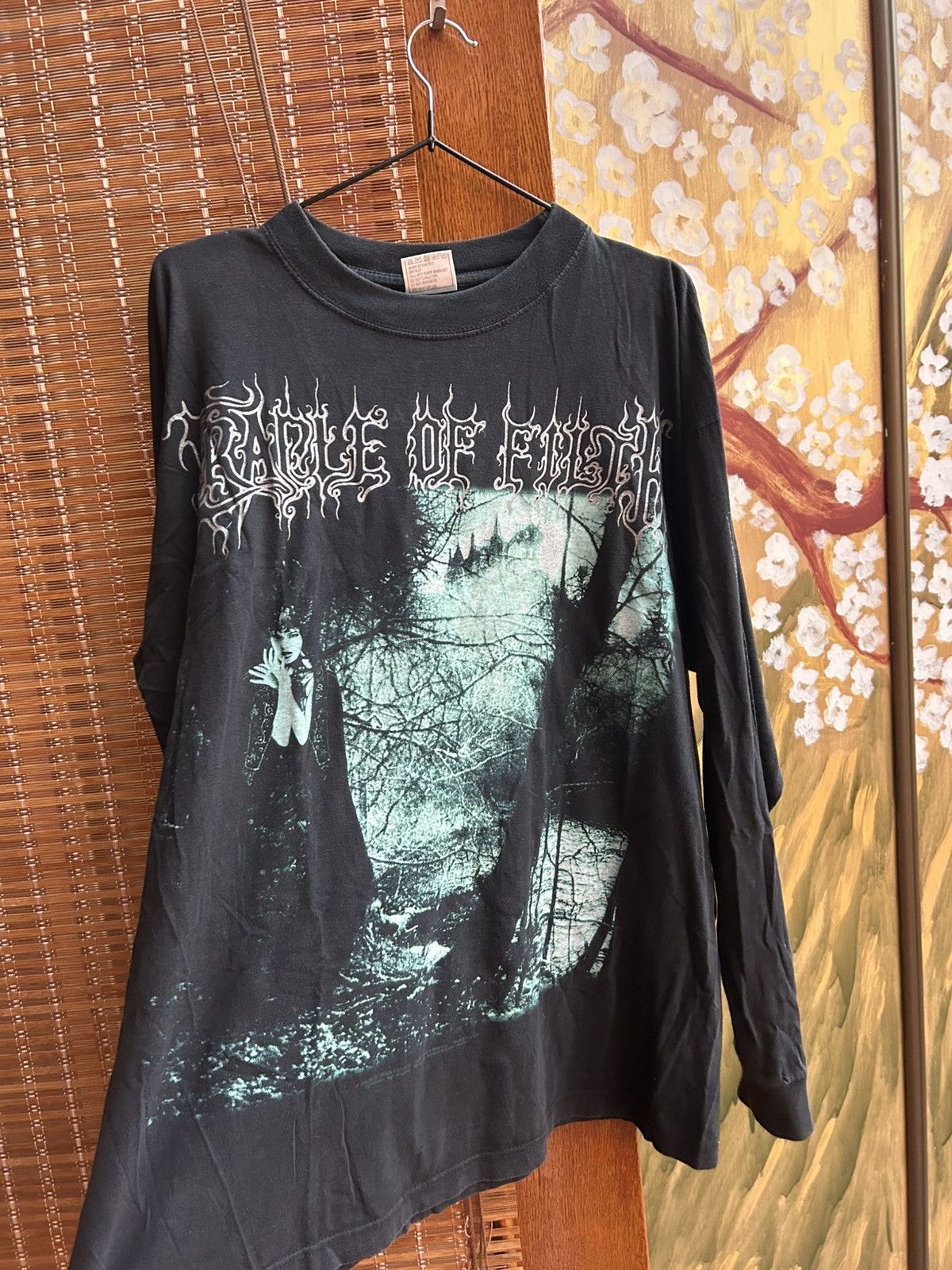 Band Tees 1996 Cradle Of Filth Dusk And Her Embrace Long Sleeve Tee Size US XL / EU 56 / 4 - 5 Thumbnail