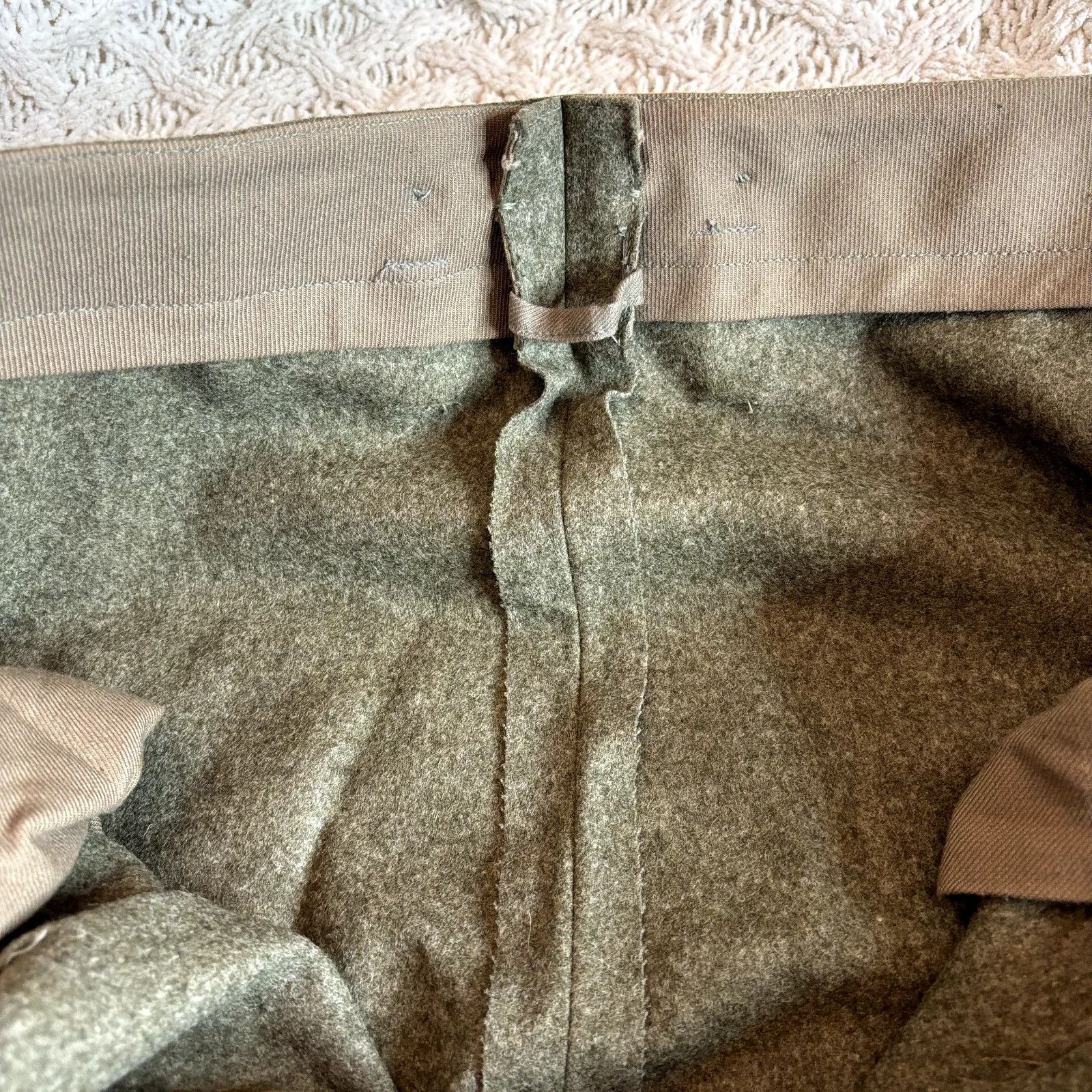 Other WW2 Vintage Army Military Wool Cargo Pocket Pants In New Con Size US 38 / EU 54 - 4 Thumbnail