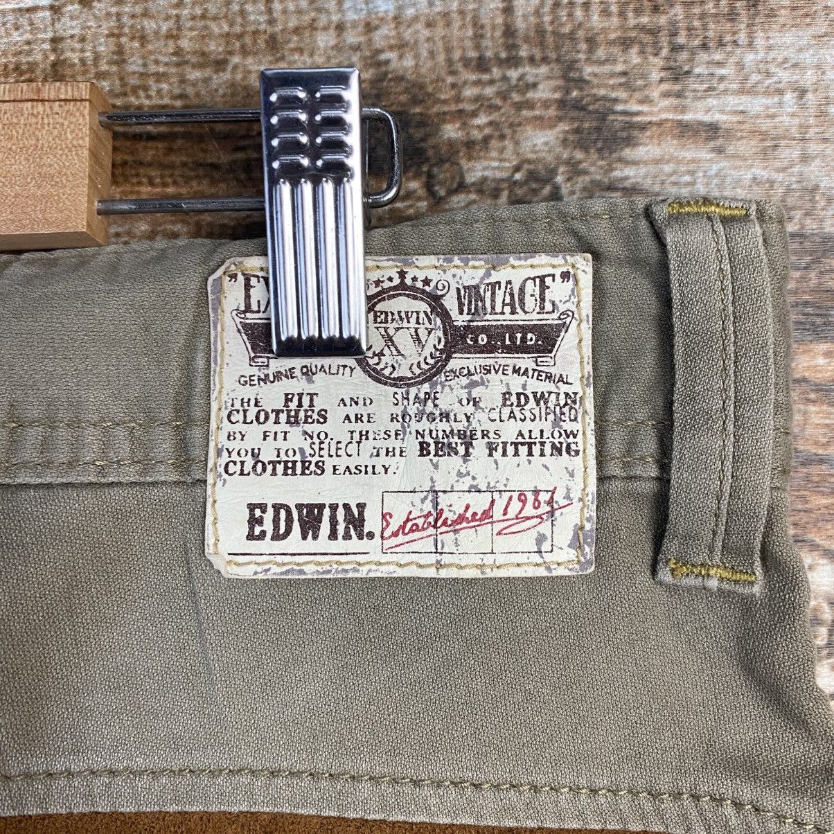 Japanese Brand DL Edwin Green Cargo Multipocket Pants #C971 Size US 32 / EU 48 - 14 Thumbnail
