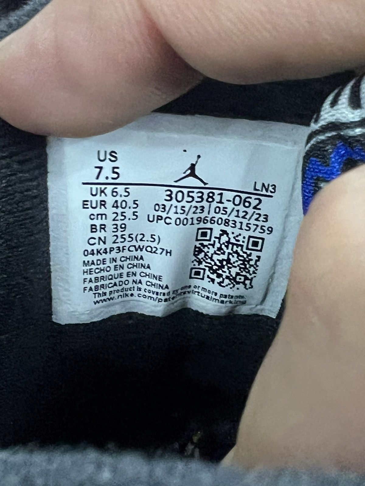 Jordan Brand Air Jordan 8 Playoff Size 7.5 Size US 7.5 / EU 40-41 - 7 Thumbnail