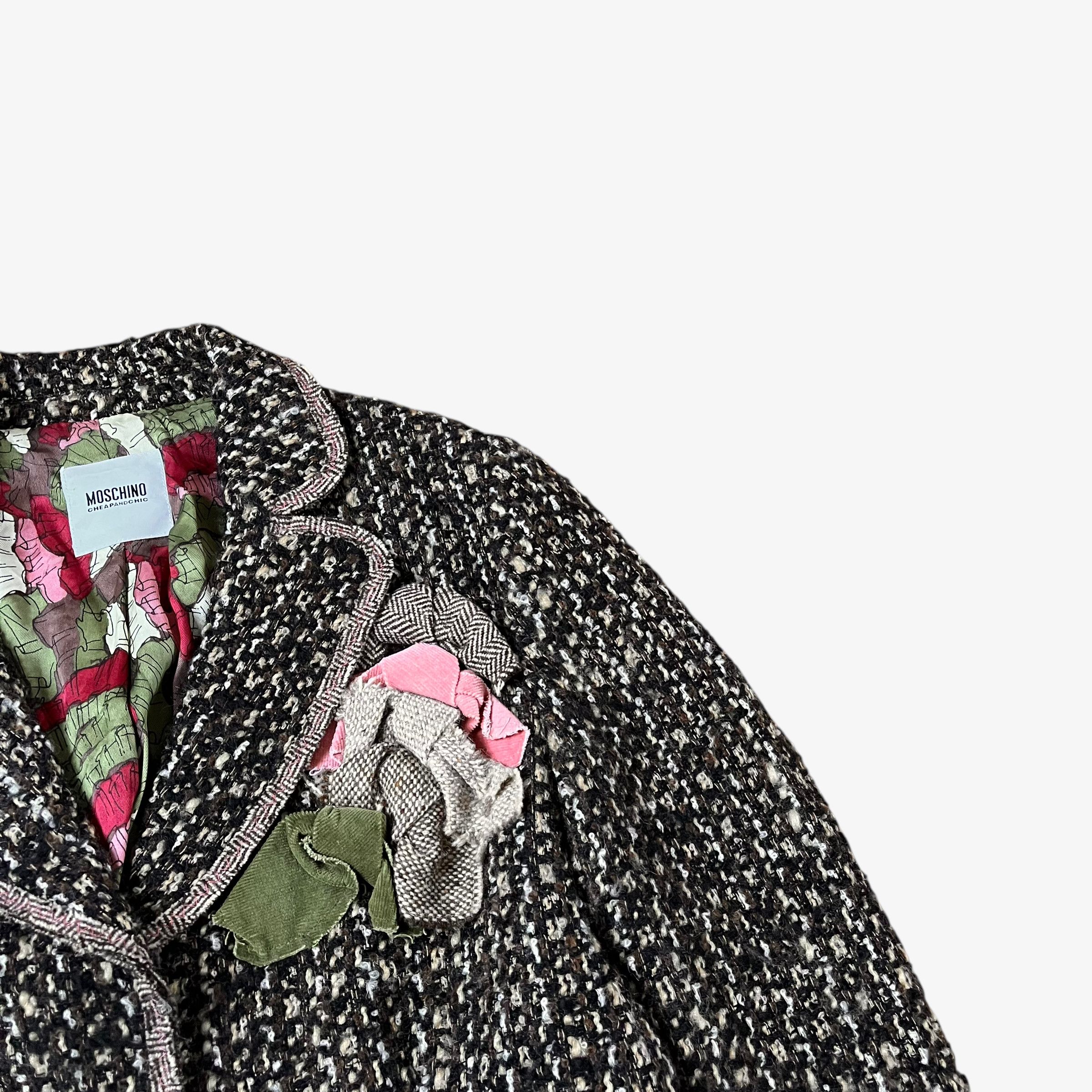 Moschino Vintage Y2K Women's Moschino Wool And Mohair Blend Blazer Size S / US 4 / IT 40 - 3 Thumbnail