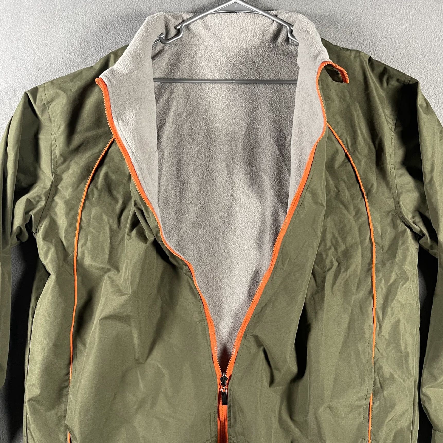 Vintage VINTAGE Arctic Circle Enterprises Jacket Mens Large Green Reversible Fleece Lined Windbreaker Coat Size US L / EU 52-54 / 3 - 2 Thumbnail