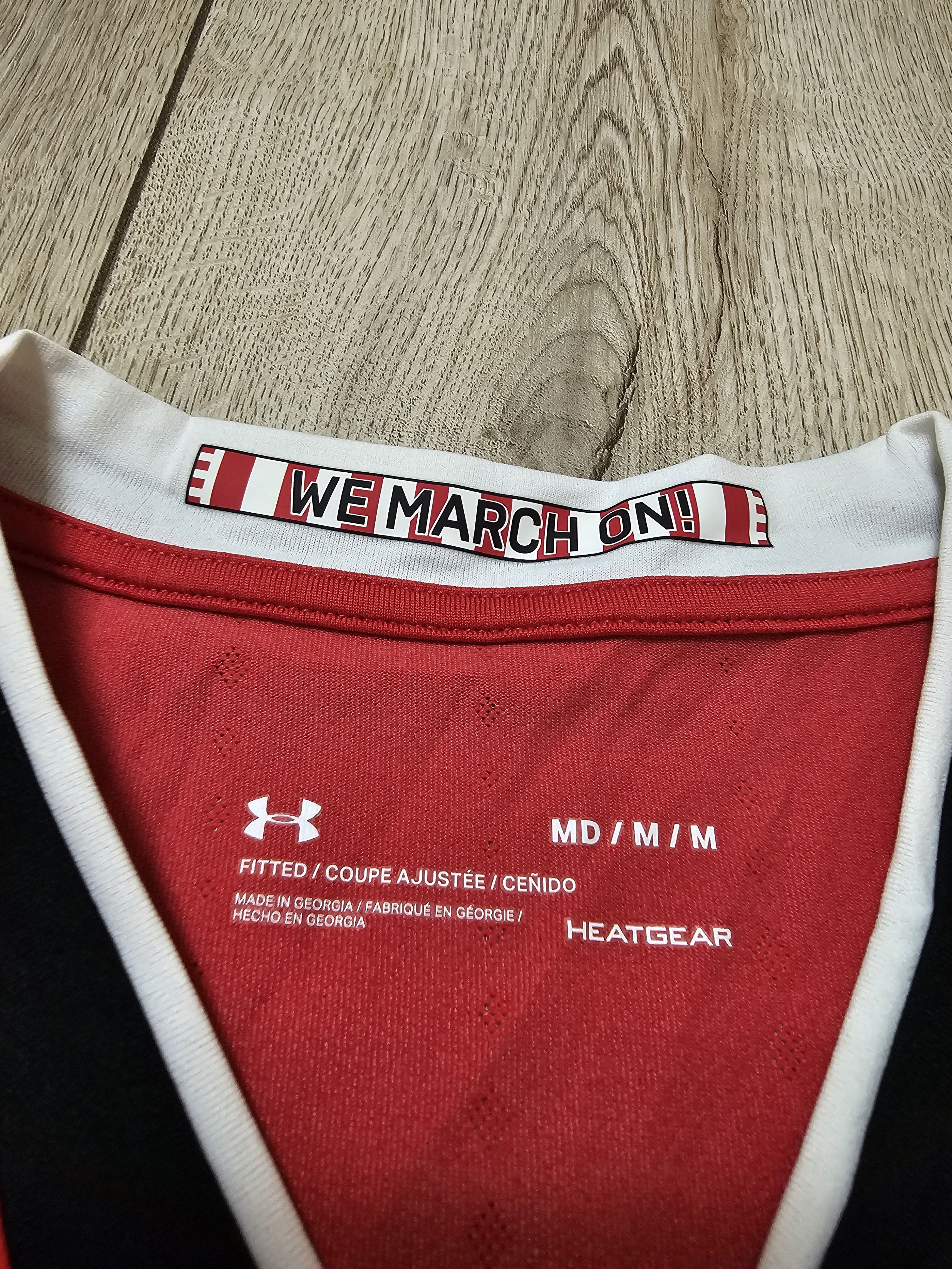Under Armour SOUTHAMPTON 2020 2021 HOME FOOTBALL SHIRT SOCCER JERSEY Size US M / EU 48-50 / 2 - 6 Thumbnail