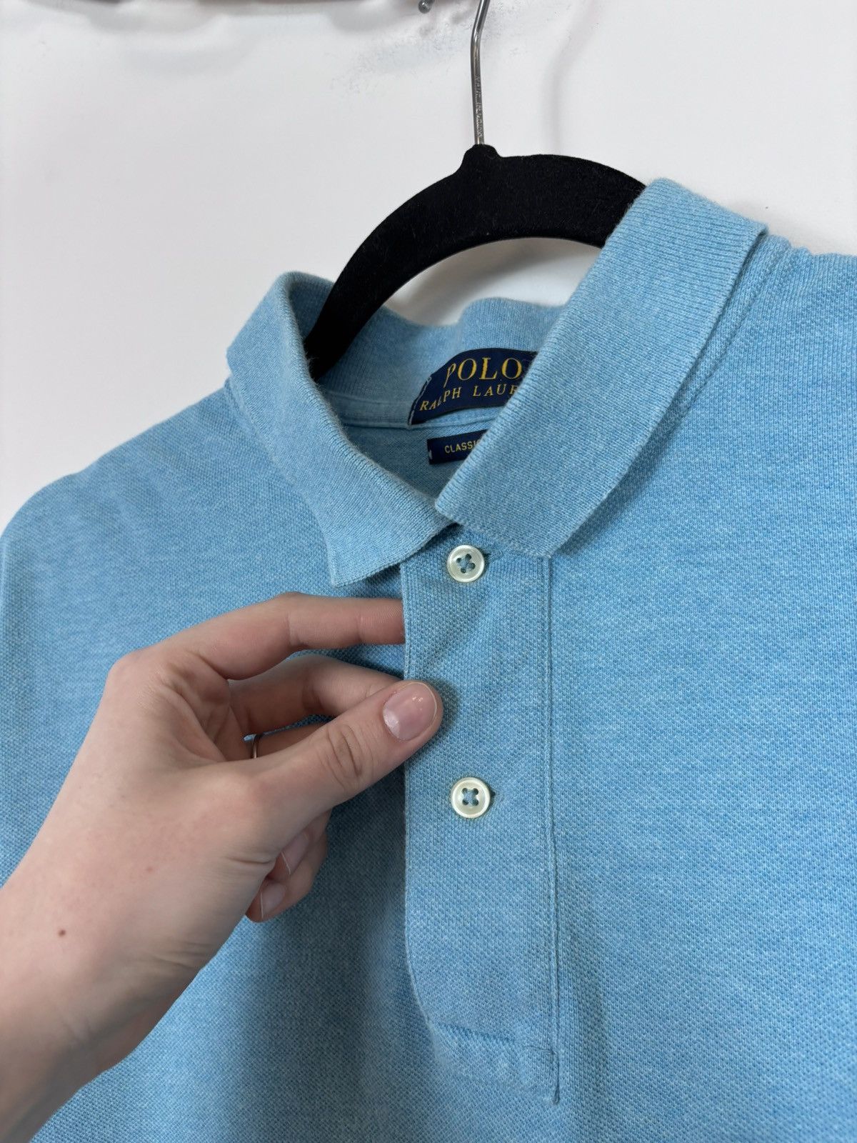 Polo Ralph Lauren Polo Ralph Lauren Men’s Classic Fit Cotton Blue Polo Shirt Size US M / EU 48-50 / 2 - 7 Thumbnail