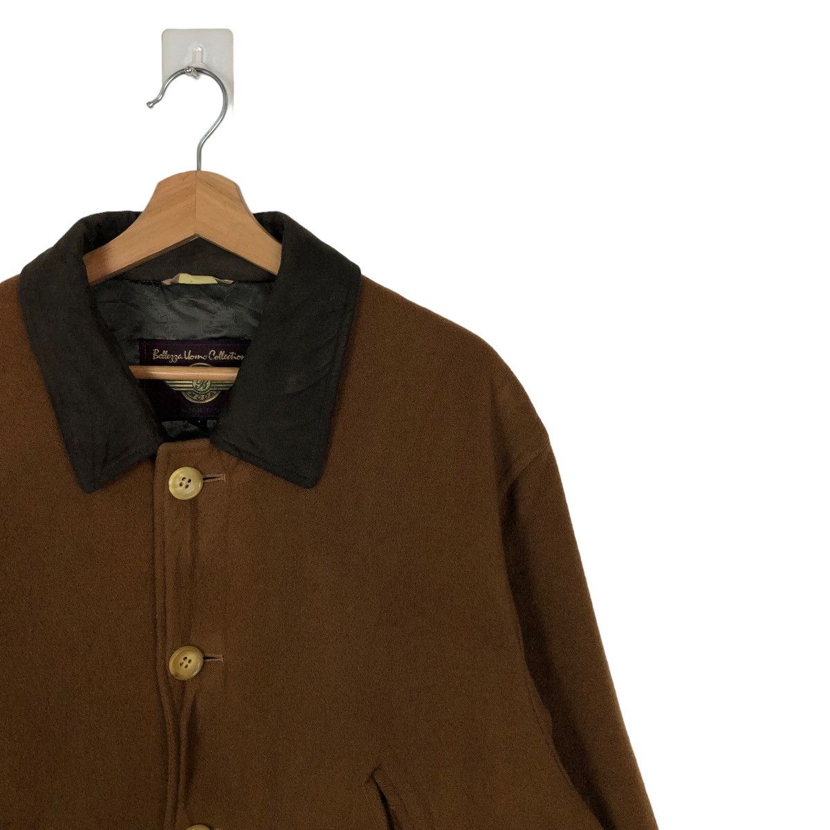 Japanese Brand VINTAGE CHORE WOOL JACKET NELLA MODA JAPAN MADE Size US M / EU 48-50 / 2 - 5 Thumbnail