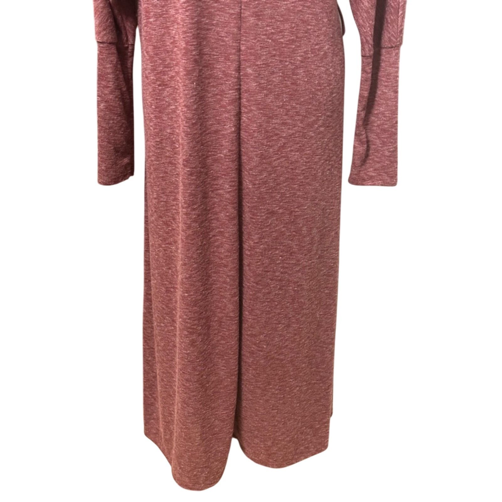Other Caslon Shift Maxi Dress Boat Neck Heathered Pink S NWOT Size S / US 4 / IT 40 - 6 Thumbnail