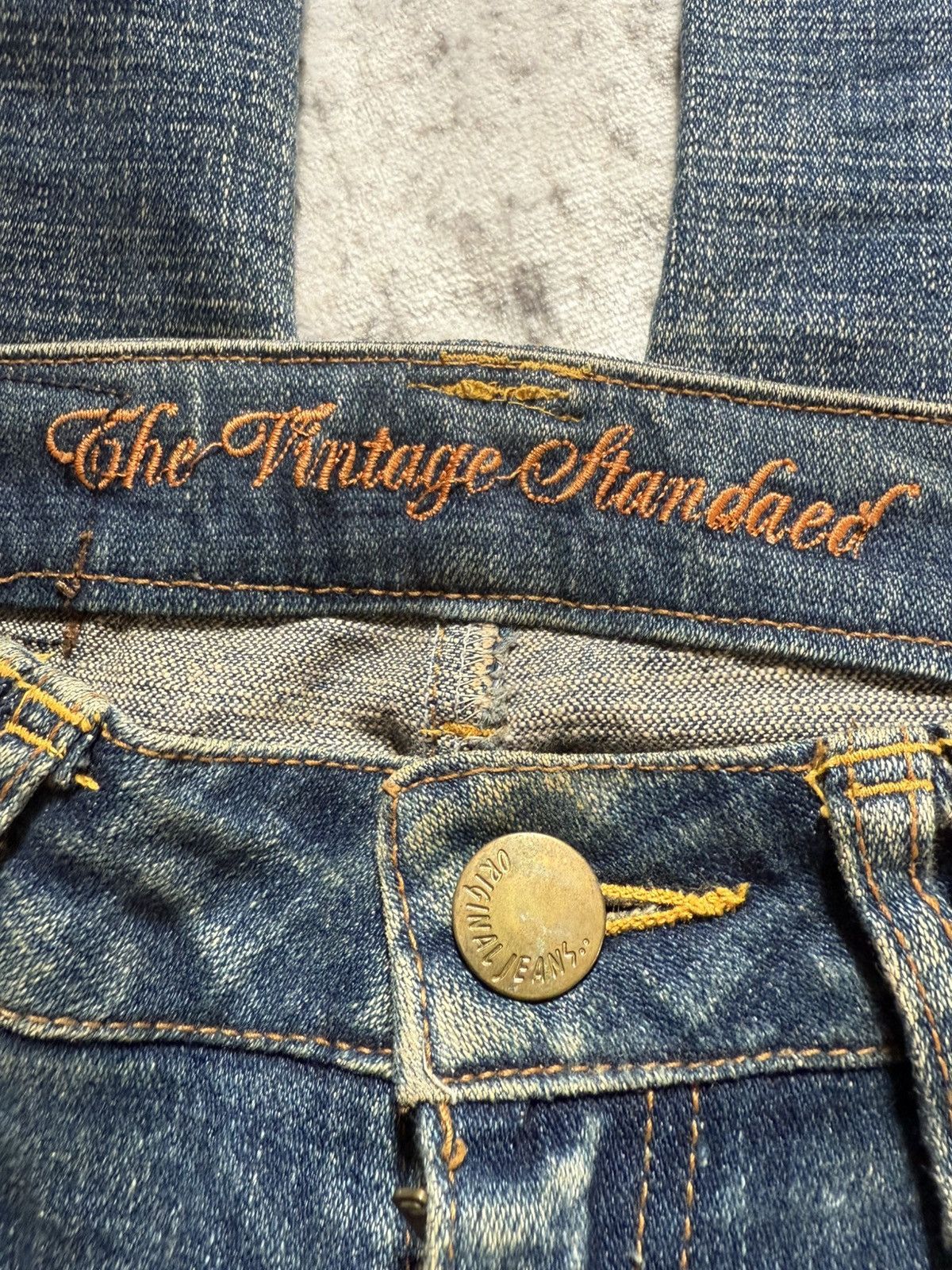 Hysteric Glamour Sky Bomber Japan Mud Wash Flared Jeans Size US 28 / EU 44 - 20 Thumbnail