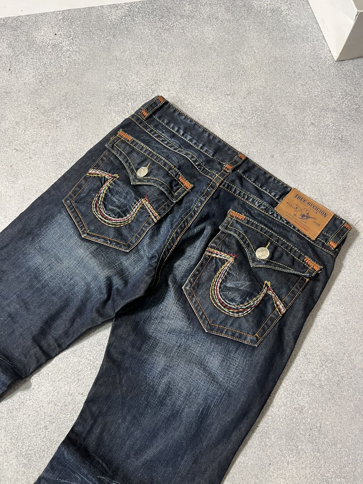 True Religion Vintage True Religion Jeans Baggy Embroidered Size US 38 / EU 54 - 2 Thumbnail