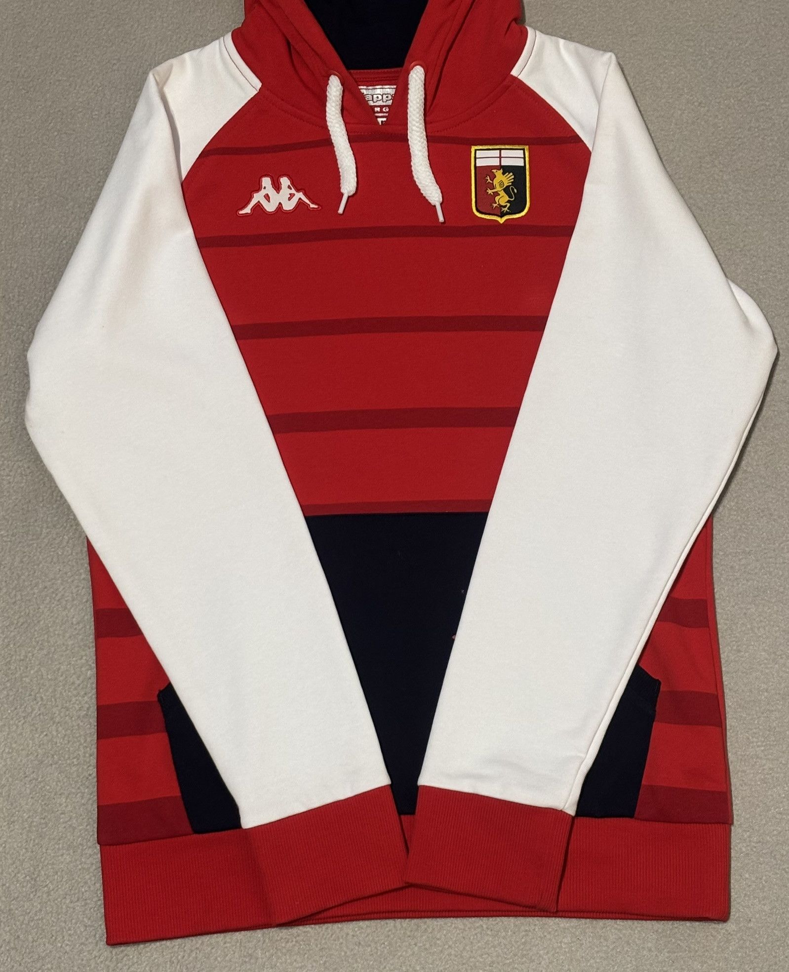 Kappa Genoa CFC 2021/2022 Kappa Hoodie Size L Size L / US 10 / IT 46 - 7 Thumbnail