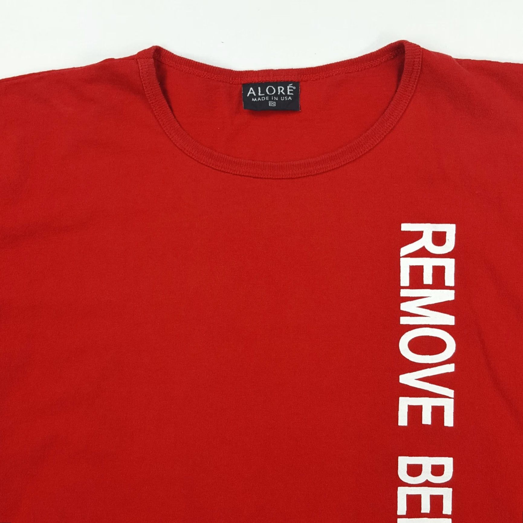 Vintage Vintage Aviation Flight Red Aero Men's XLT T-Shirt USA Made Airplane 90s Retro Graphic Print Shirt Size US XL / EU 56 / 4 - 6 Thumbnail