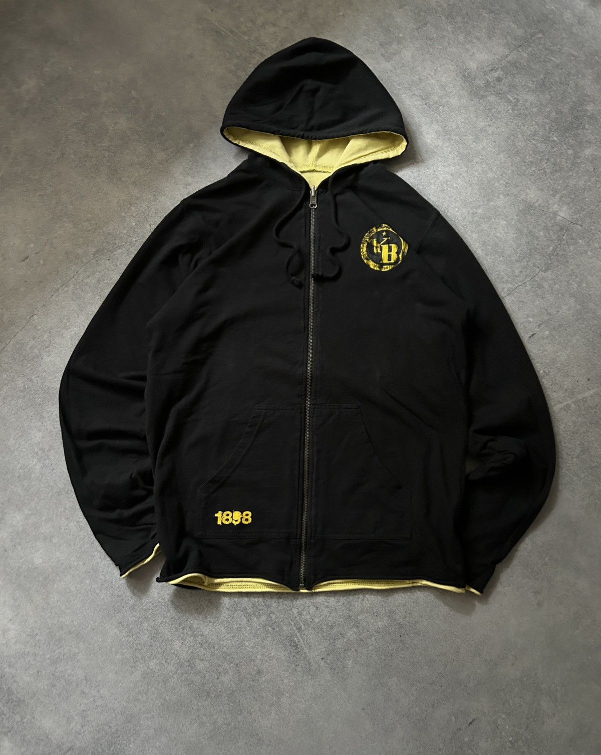 Vintage Vintage BSC Young Boys big logo reversible zip-hoodies y2k Size US M / EU 48-50 / 2 - 2 Thumbnail