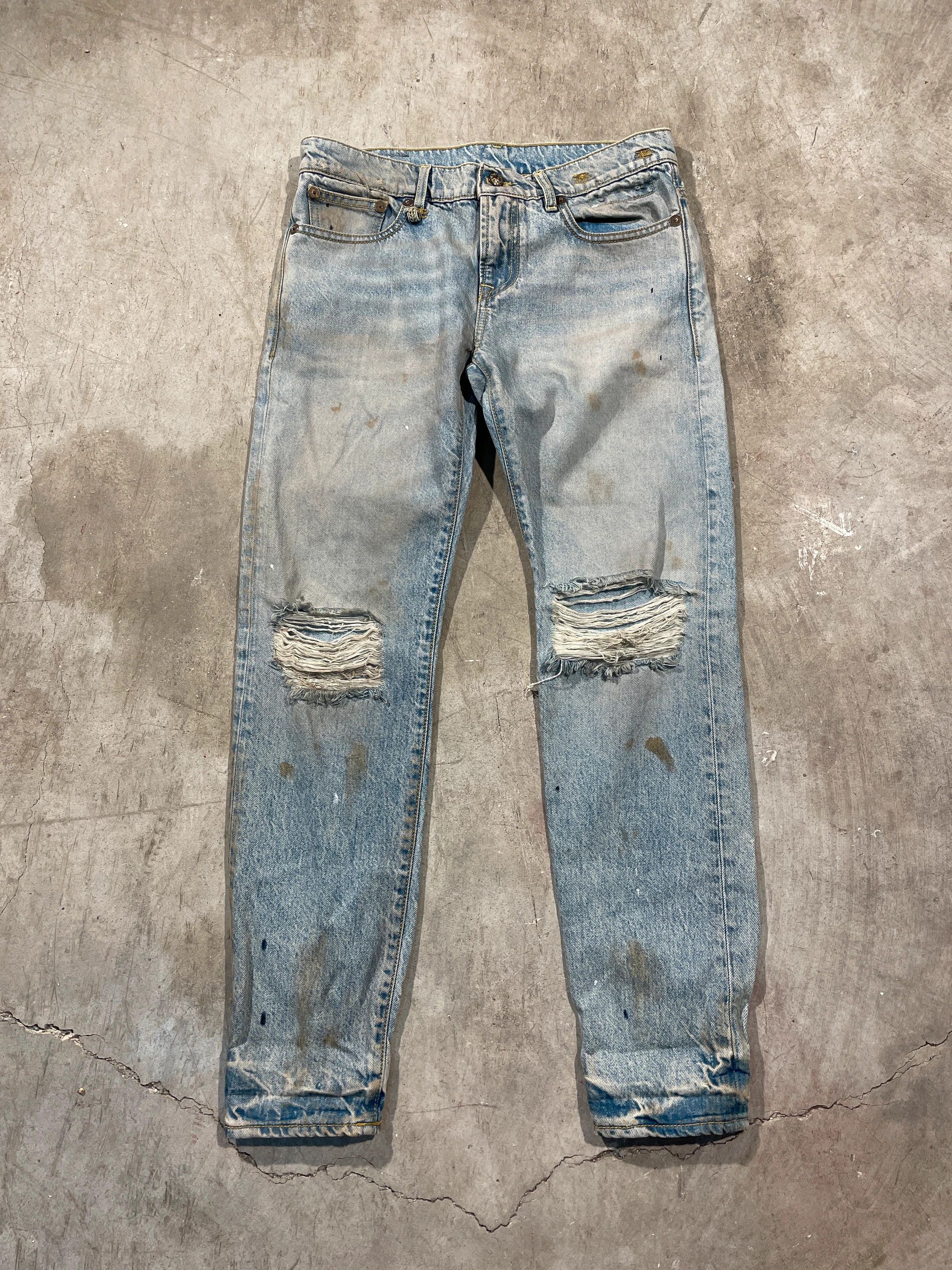 R13 R13 Relaxed Denim Jeans Size 27" / US 4 / IT 40 - 1 Thumbnail