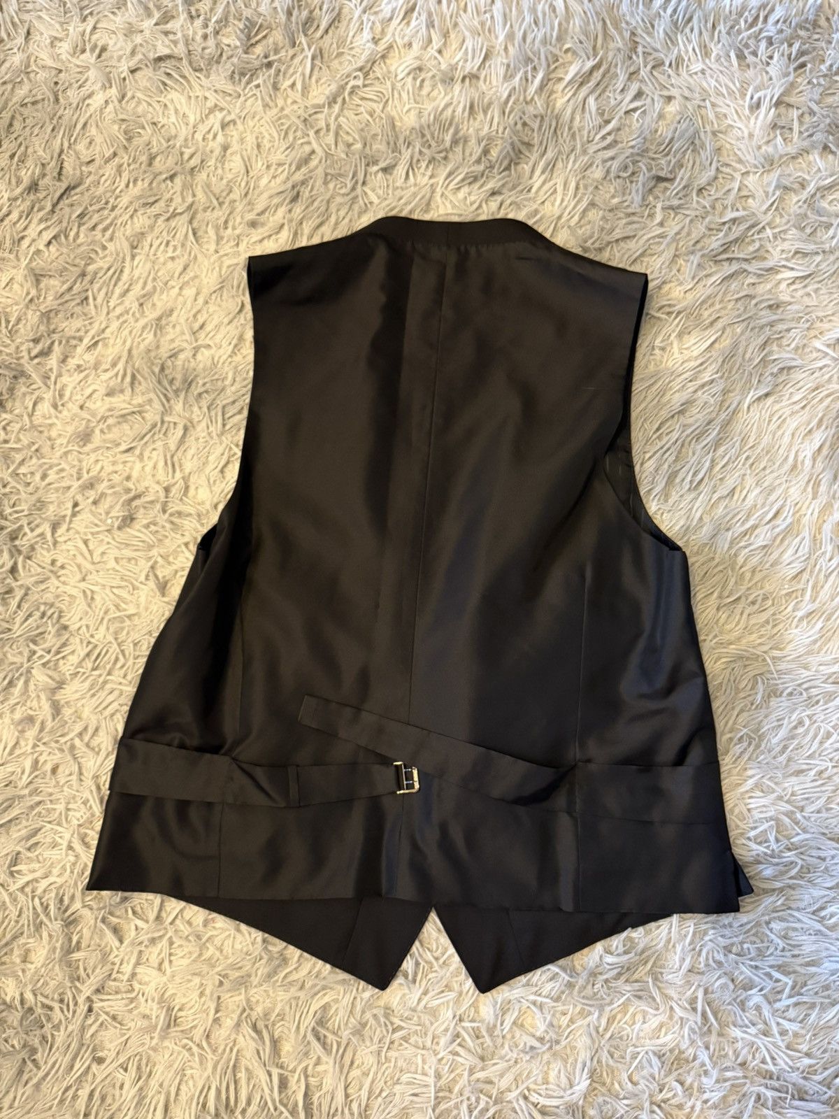Tom Ford Signature black suit vest Size 50S - 5 Thumbnail