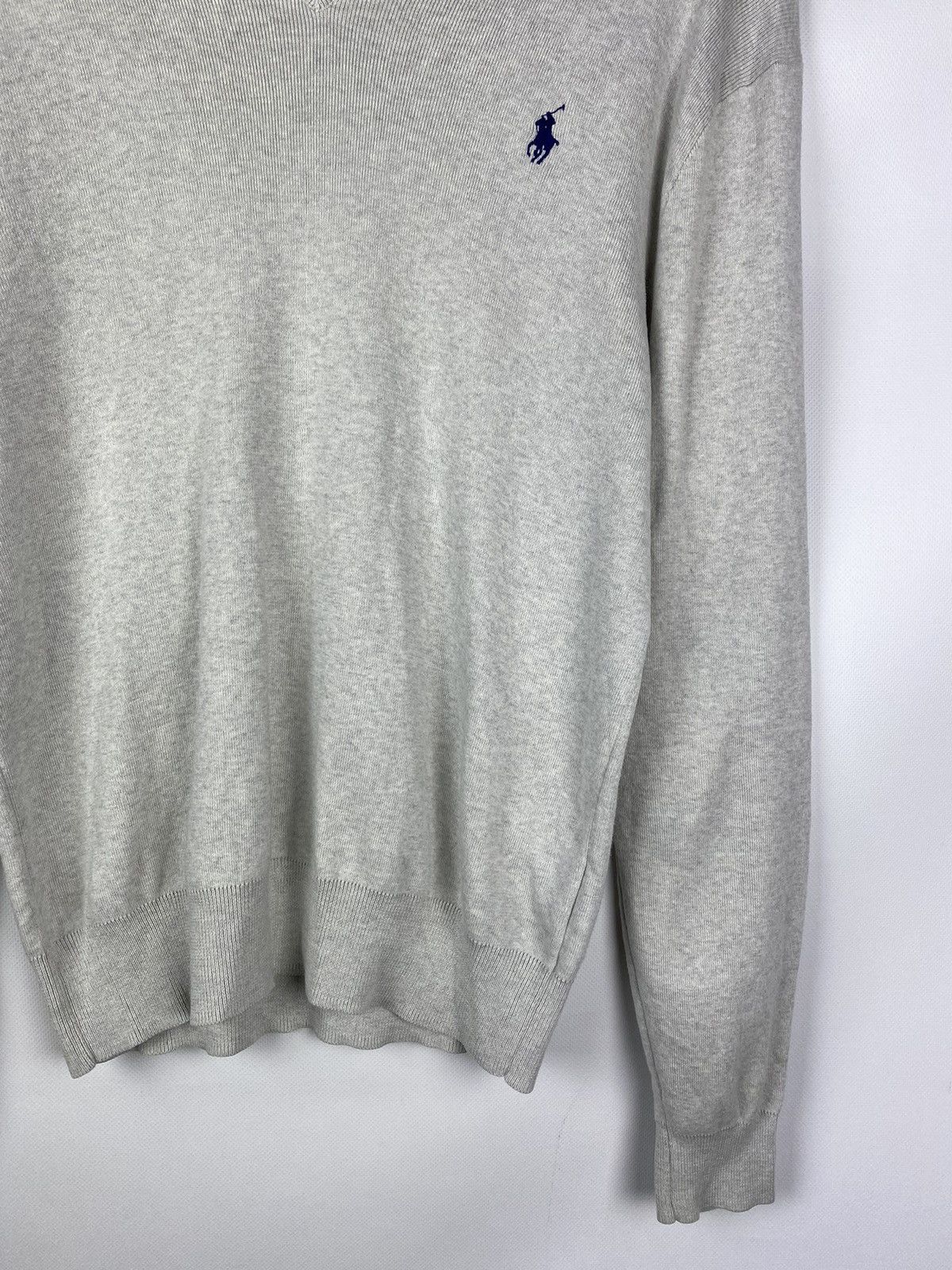 Polo Ralph Lauren Polo Ralph Lauren men’s pima cotton v-neck sweater pullover Size US S / EU 44-46 / 1 - 6 Thumbnail
