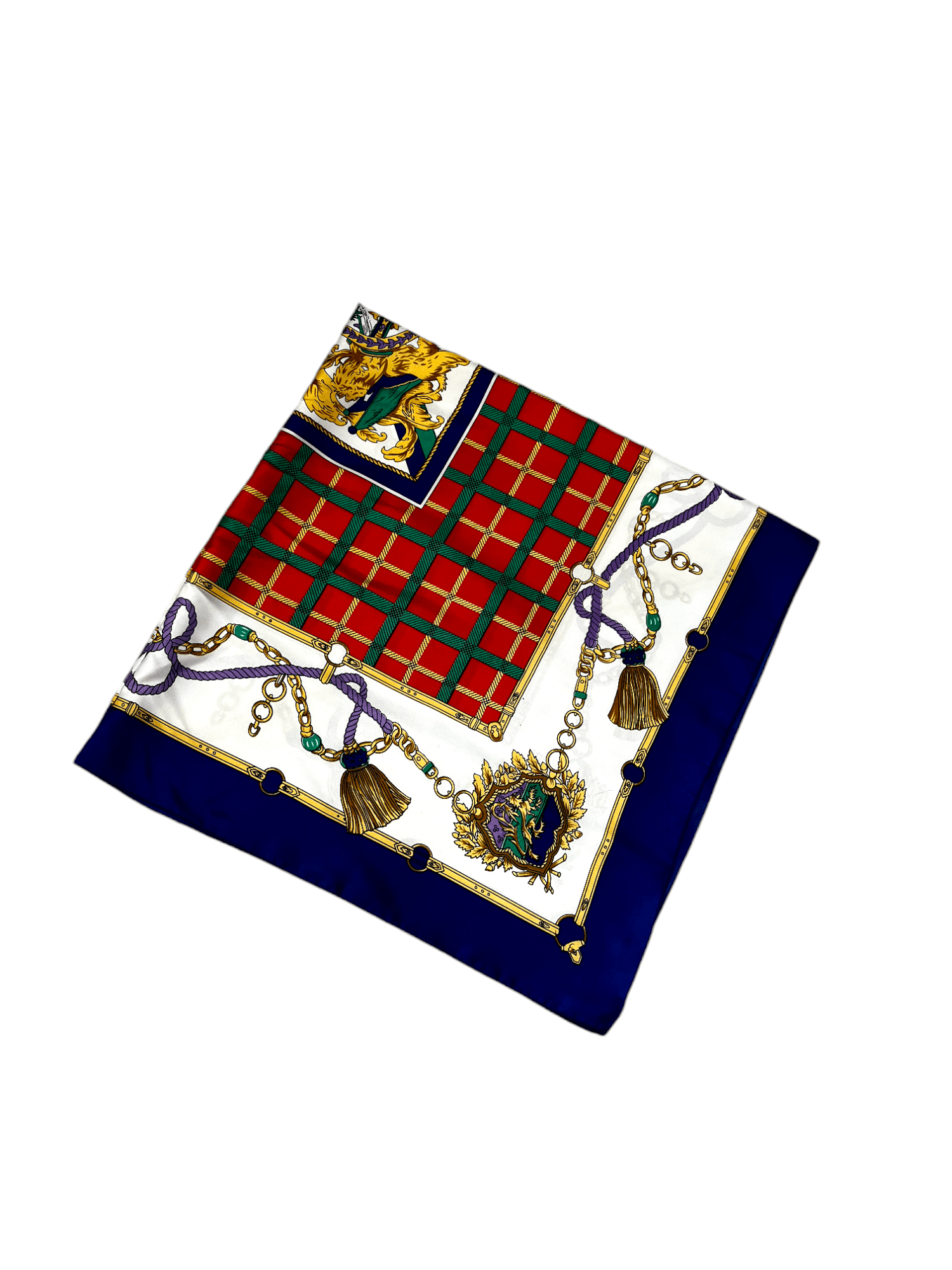 Other 🔥 HERMES LUXURY SCARF HANDKERCHIEF BANDANA RARE NECKERCHIEF Size ONE SIZE - 5 Thumbnail