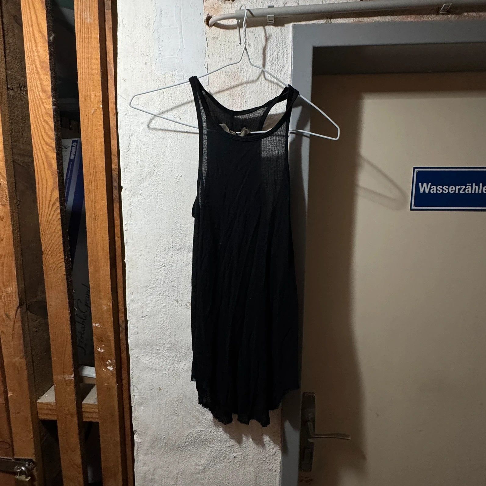 Rick Owens Vintage 00s rick owens tank top mesh raw edges Size US S / EU 44-46 / 1 - 1 Thumbnail