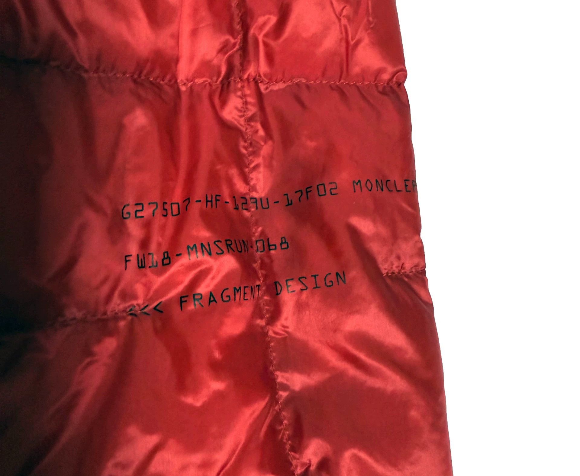 Moncler Moncler×fragment Genius Hotz Jacket Electric Red L Size US L / EU 52-54 / 3 - 5 Thumbnail