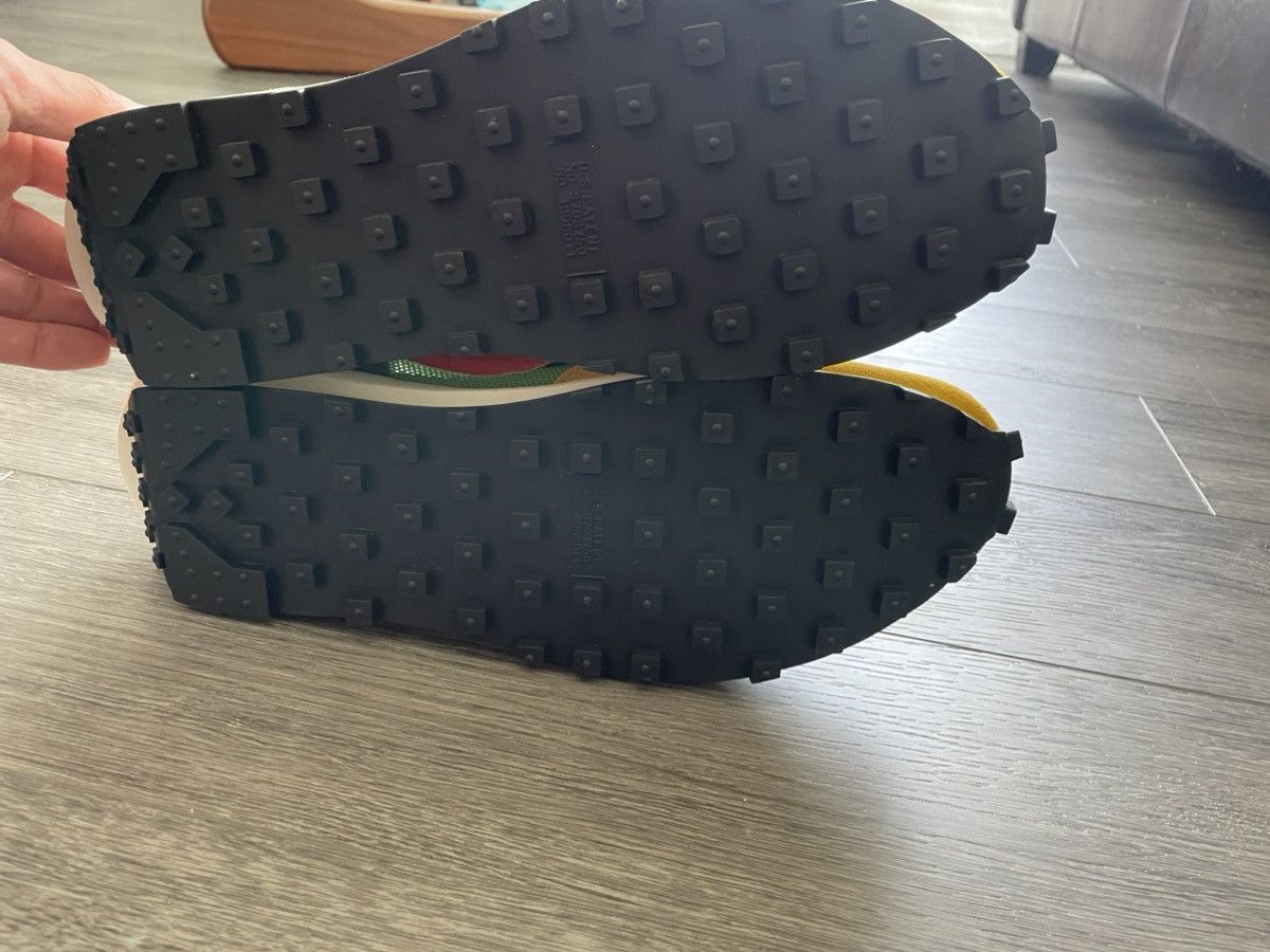 Nike × Sacai LD Waffle Green Gusto Size US 12 / EU 45 - 8 Thumbnail