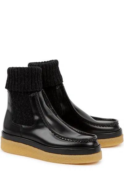 Chloe o1y0825 Ankle Boots in Black Size US 6 / IT 36 - 3 Thumbnail