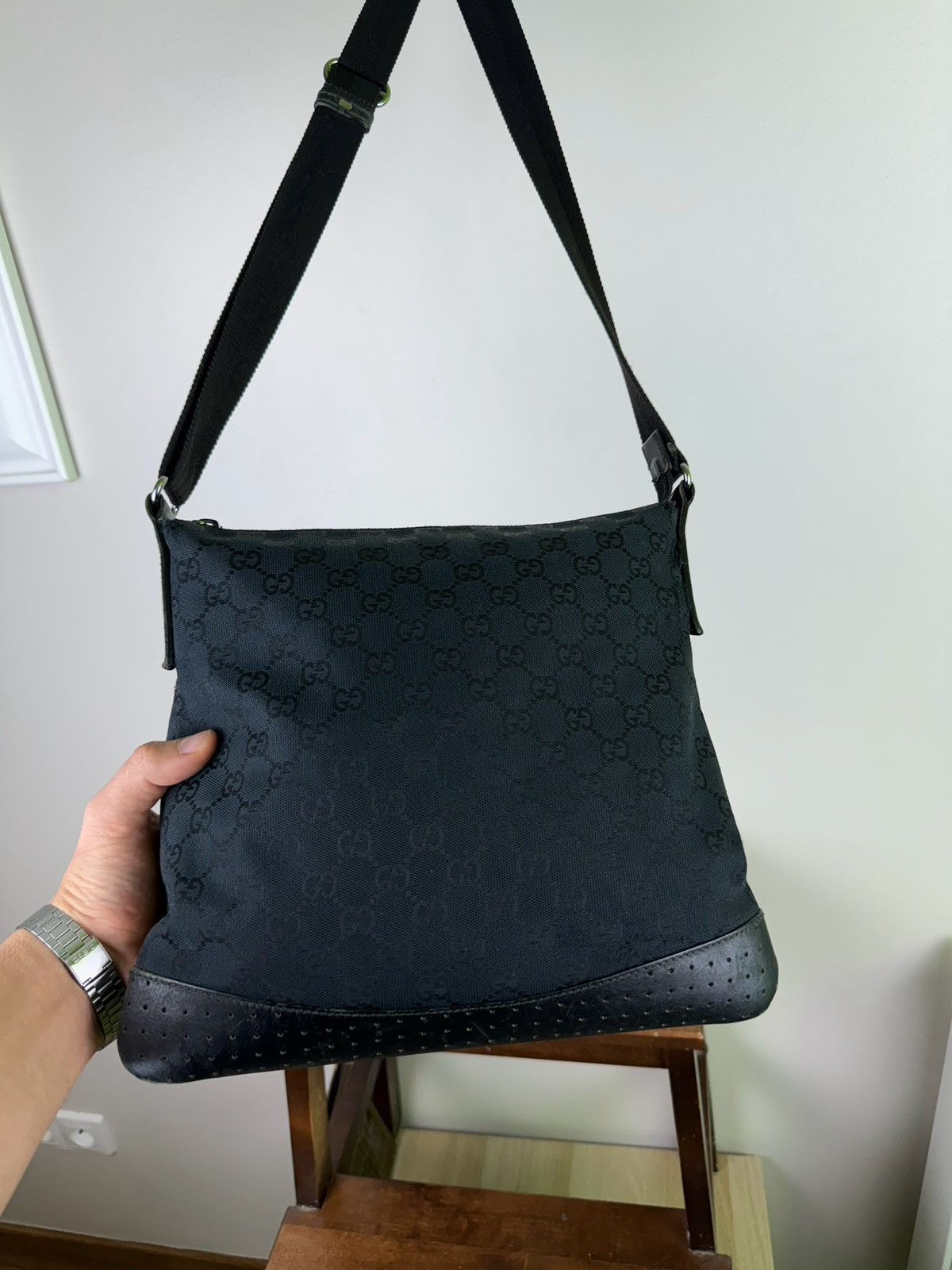 Gucci Luxury shoulder messenger bag Gucci GG original item Size ONE SIZE - 3 Thumbnail