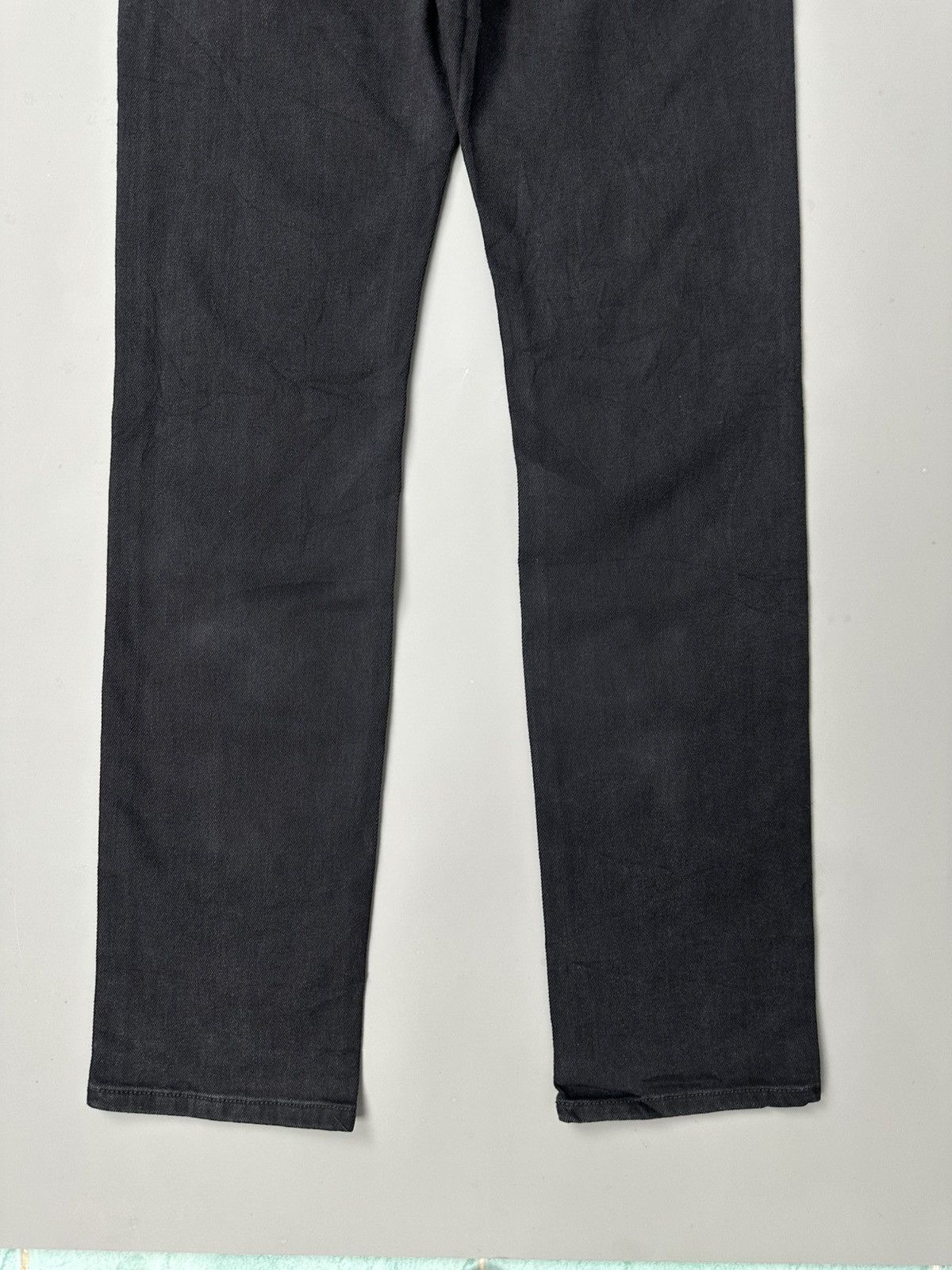 Balenciaga Balenciaga - Demna 2019 Straight Cut Jeans in Black Size US 30 / EU 46 - 4 Thumbnail