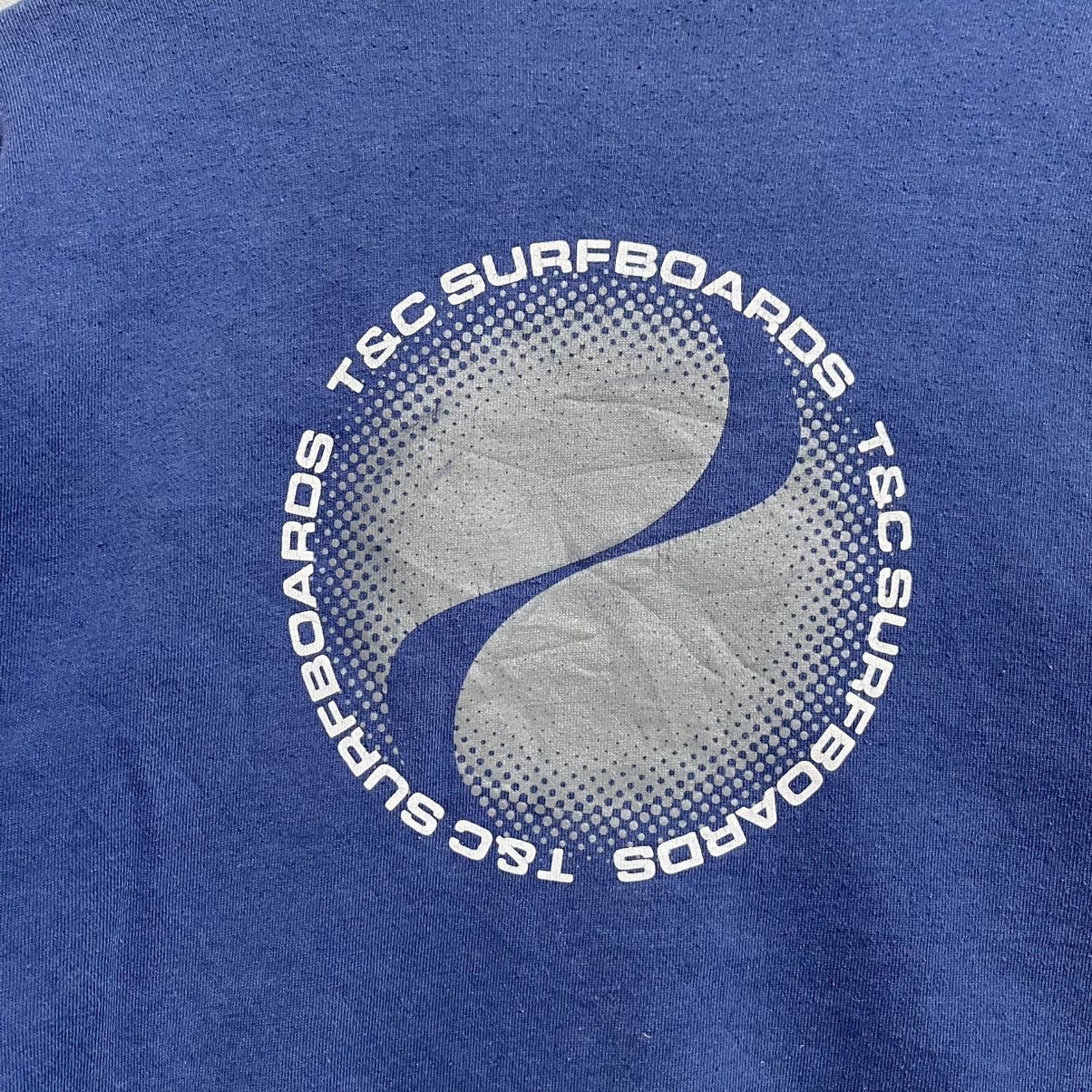 Vintage Vintage Y2K T&C Surfboards Yin Yang Logo Sweatshirt Size US L / EU 52-54 / 3 - 2 Thumbnail