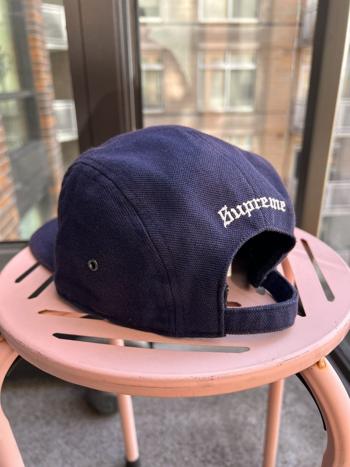 Lacoste × Supreme S/S ‘17 Pique Knit Camp Cap Size ONE SIZE - 6 Thumbnail