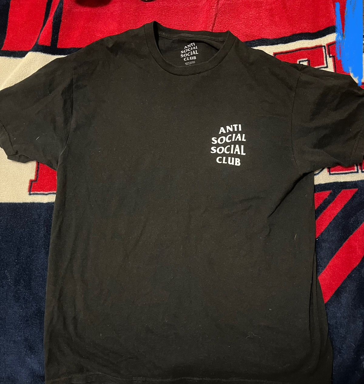 Anti Social Social Club Large black anti social social club t shirt Size US L / EU 52-54 / 3 - 1 Thumbnail