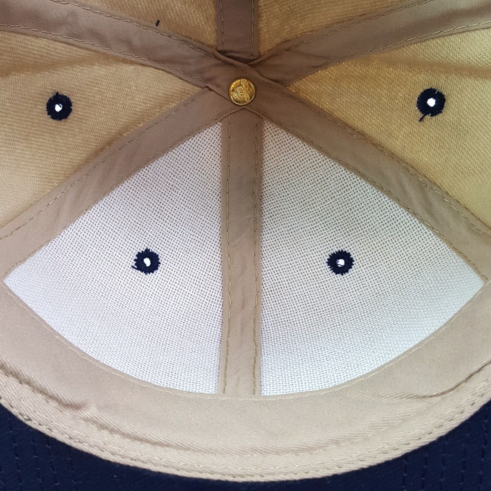 Vintage VINTAGE Otto Beige Twill Hat Baseball Cap Adjustable Strap Trucker 90s Casual Mens Sports Blue History 90s USA Size ONE SIZE - 6 Thumbnail