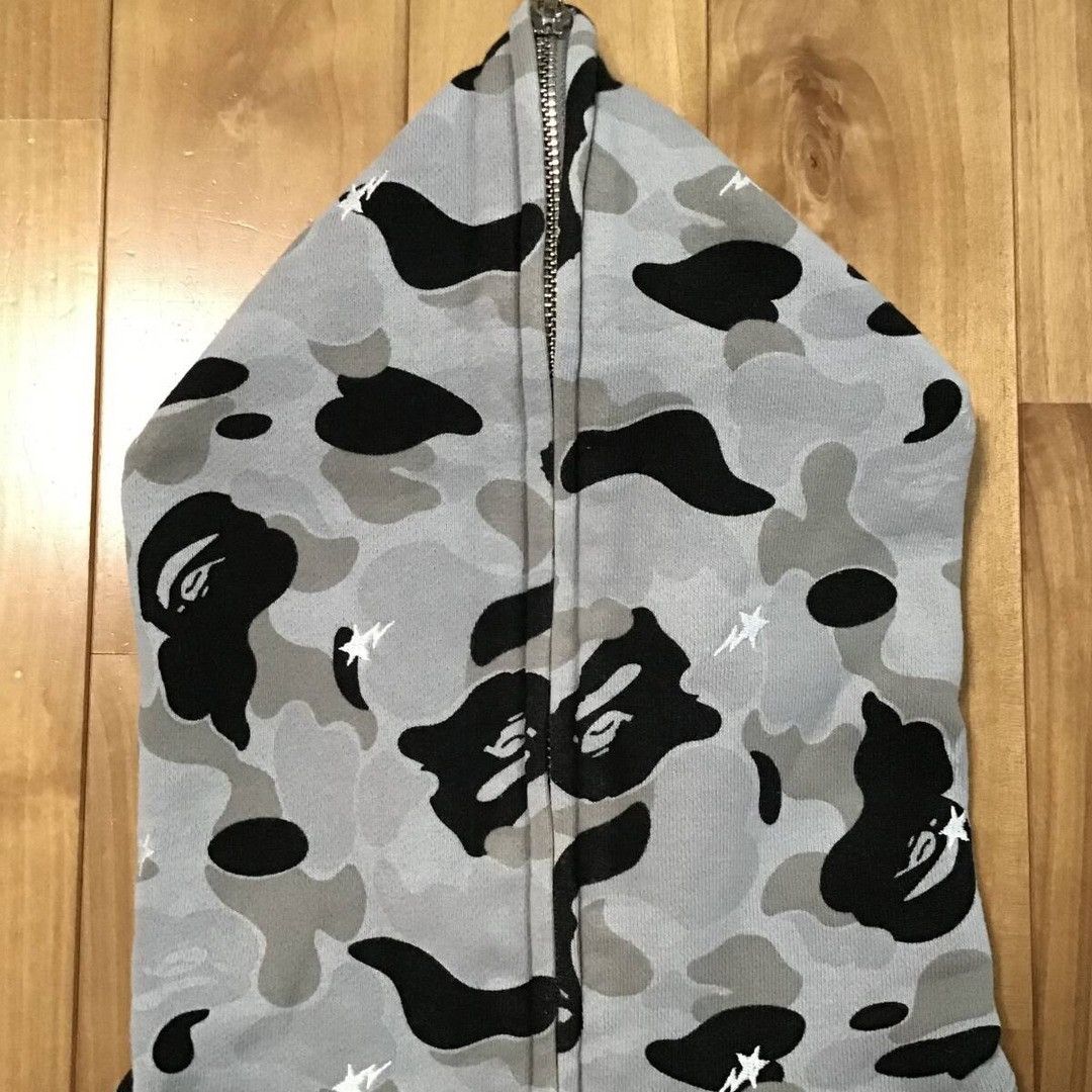 Bape ABC CAMO BAPE STA full zip hoodie a bathing ape star NIGO Size US S / EU 44-46 / 1 - 6 Thumbnail