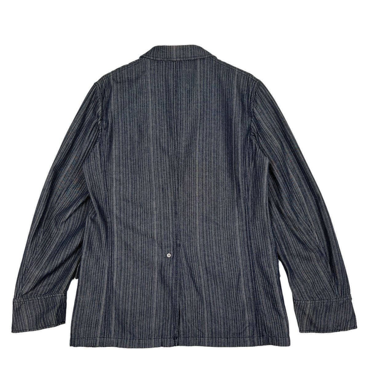 PPFM 🔥 PPFM STRIPE DENIM JACKET Size US L / EU 52-54 / 3 - 8 Thumbnail